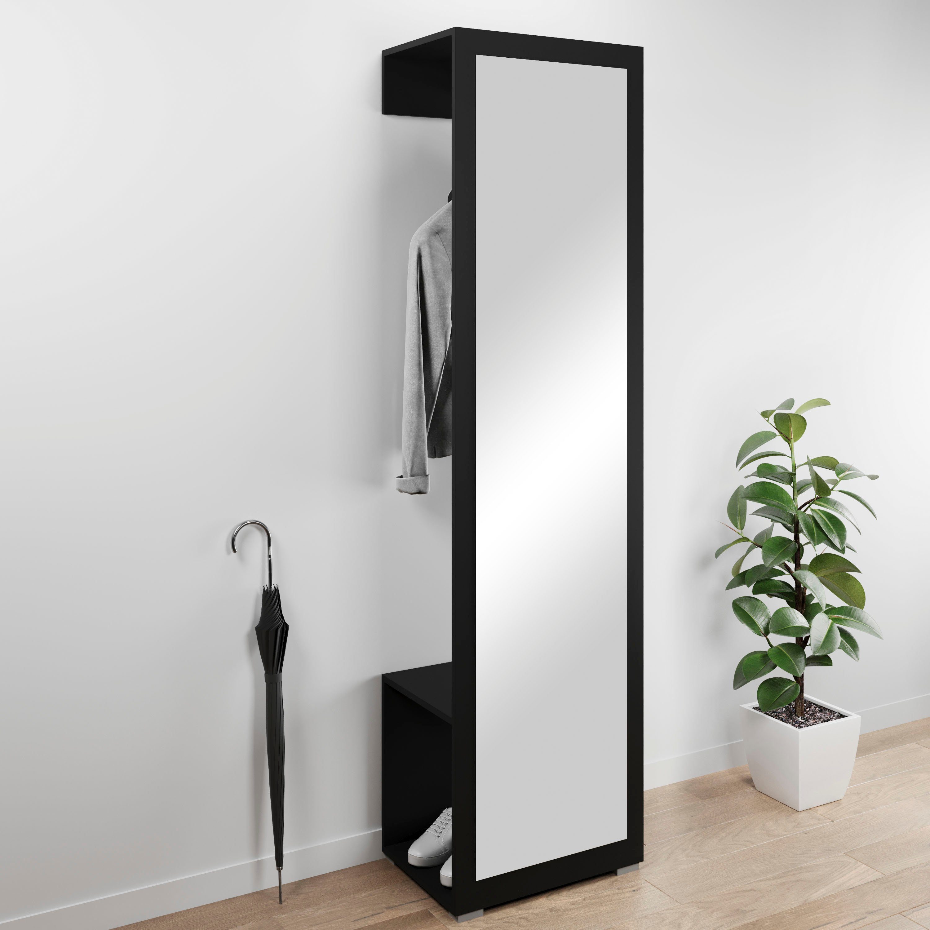 INOSIGN Garderobenschrank "Paris", moderne Garderobenschrank 190cm, mit Kle günstig online kaufen