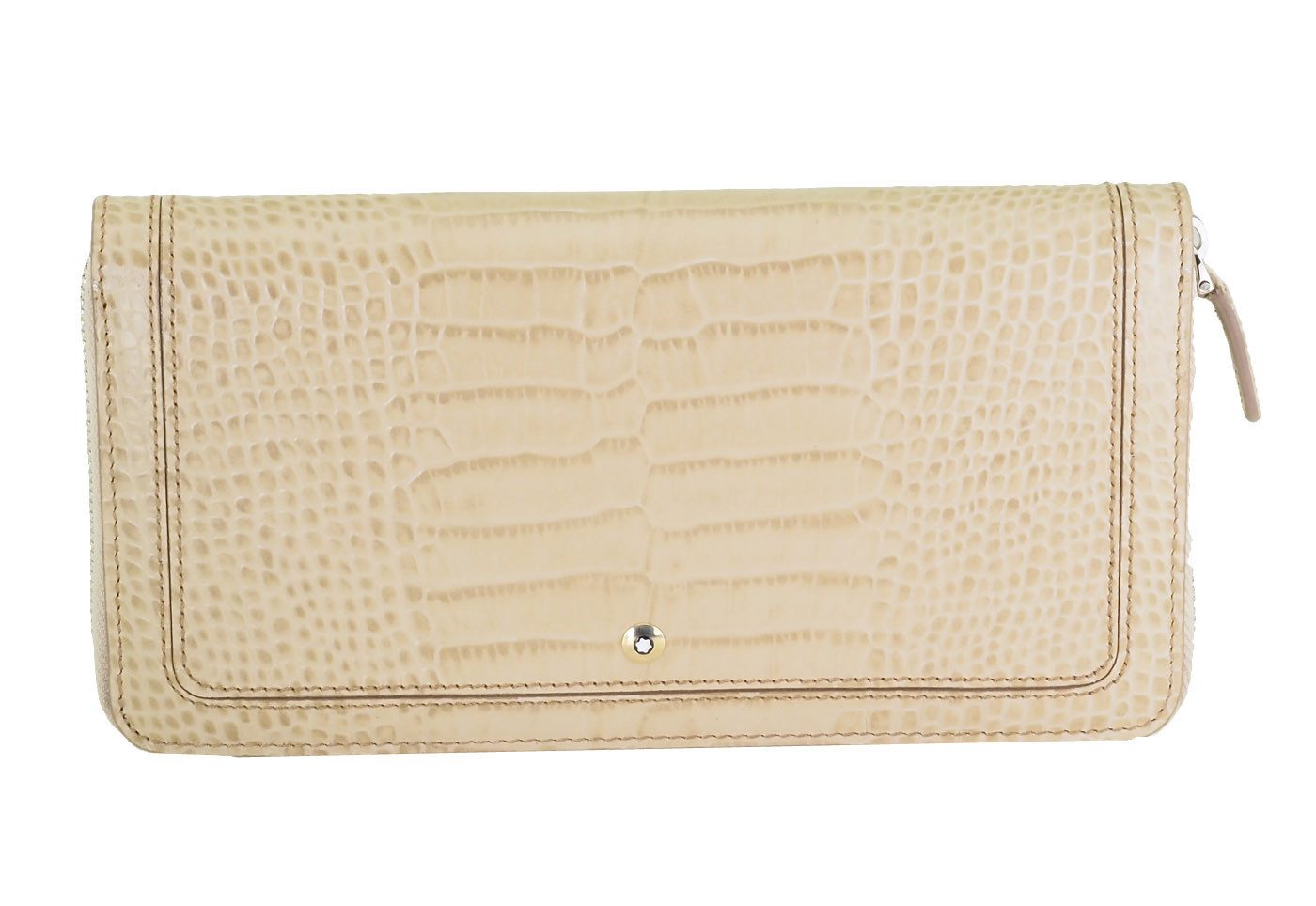 MONTBLANC Geldbörse MB 107614 Karten Brieftasche Münzfach, Brieftasche mit Reissverschluss, Münzfach mit Reissverschluss