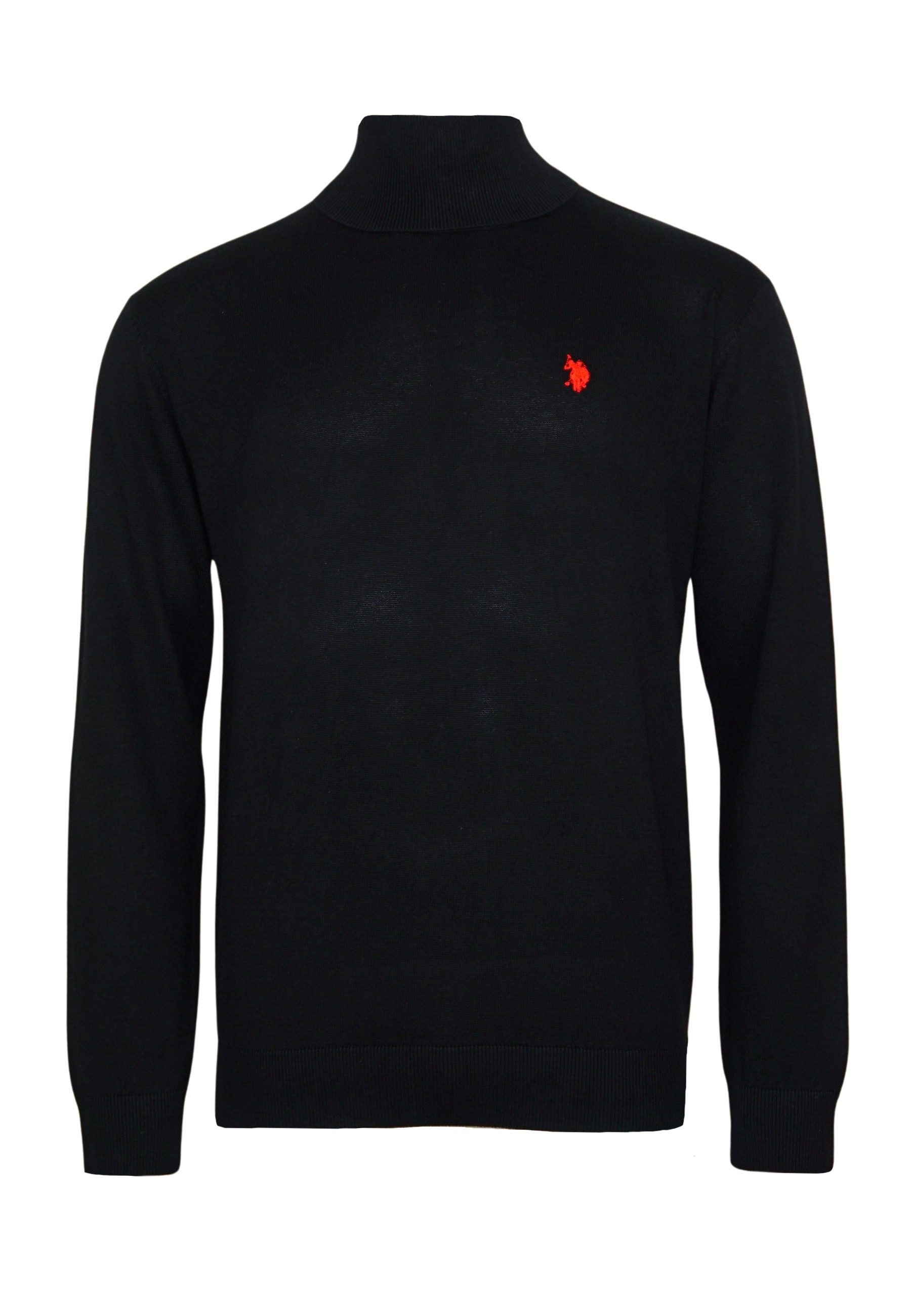 U.S. Polo Assn. Strickpullover Pullover Rollkragen günstig online kaufen