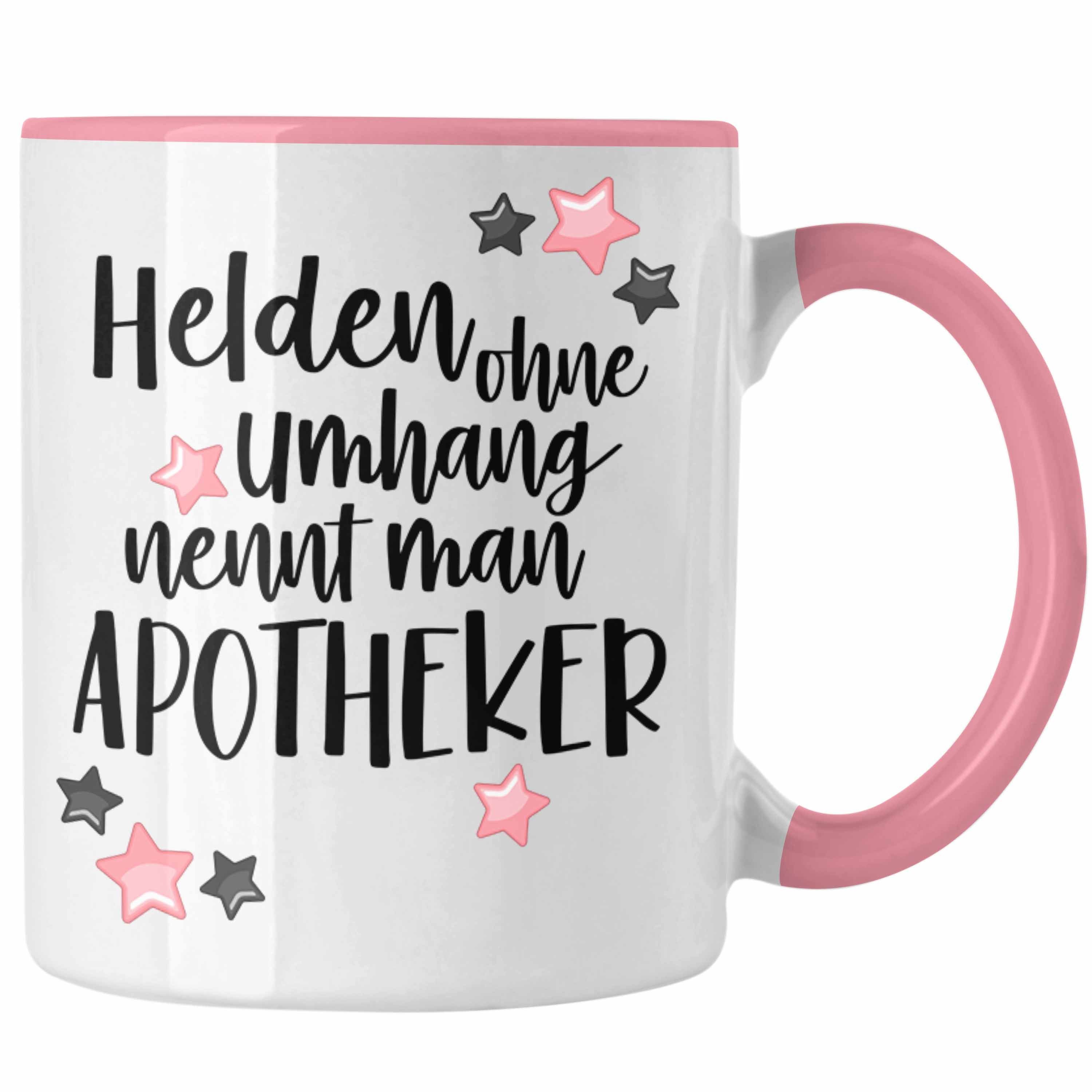 Tasse Arzneikundiger Kaffeetasse Trendation Pharmazeut Bester Geschenk - Tasse Rosa Apotheker Trendation Apotheker Kaffeetasse