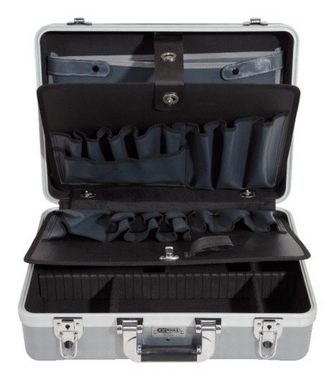 KS Tools Werkzeugkoffer, ABS Hartschalen mit Aluminiumrahmen, 471 x 338 x 154 mm