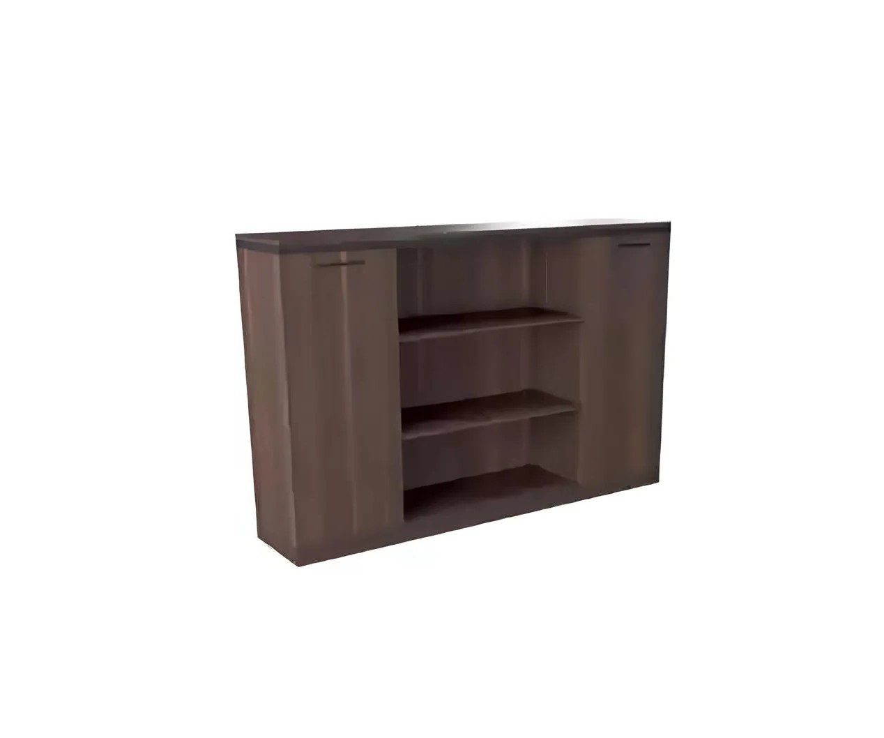 Xlmoebel Aktenschrank Massivholz Bücherregal mit Schubladen für das Büro (1-St., Aktenschrank) Made in Europa