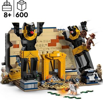 LEGO® Konstruktionsspielsteine Flucht aus dem Grabmal (77013), LEGO® Indiana Jones, (600 St), Made in Europe