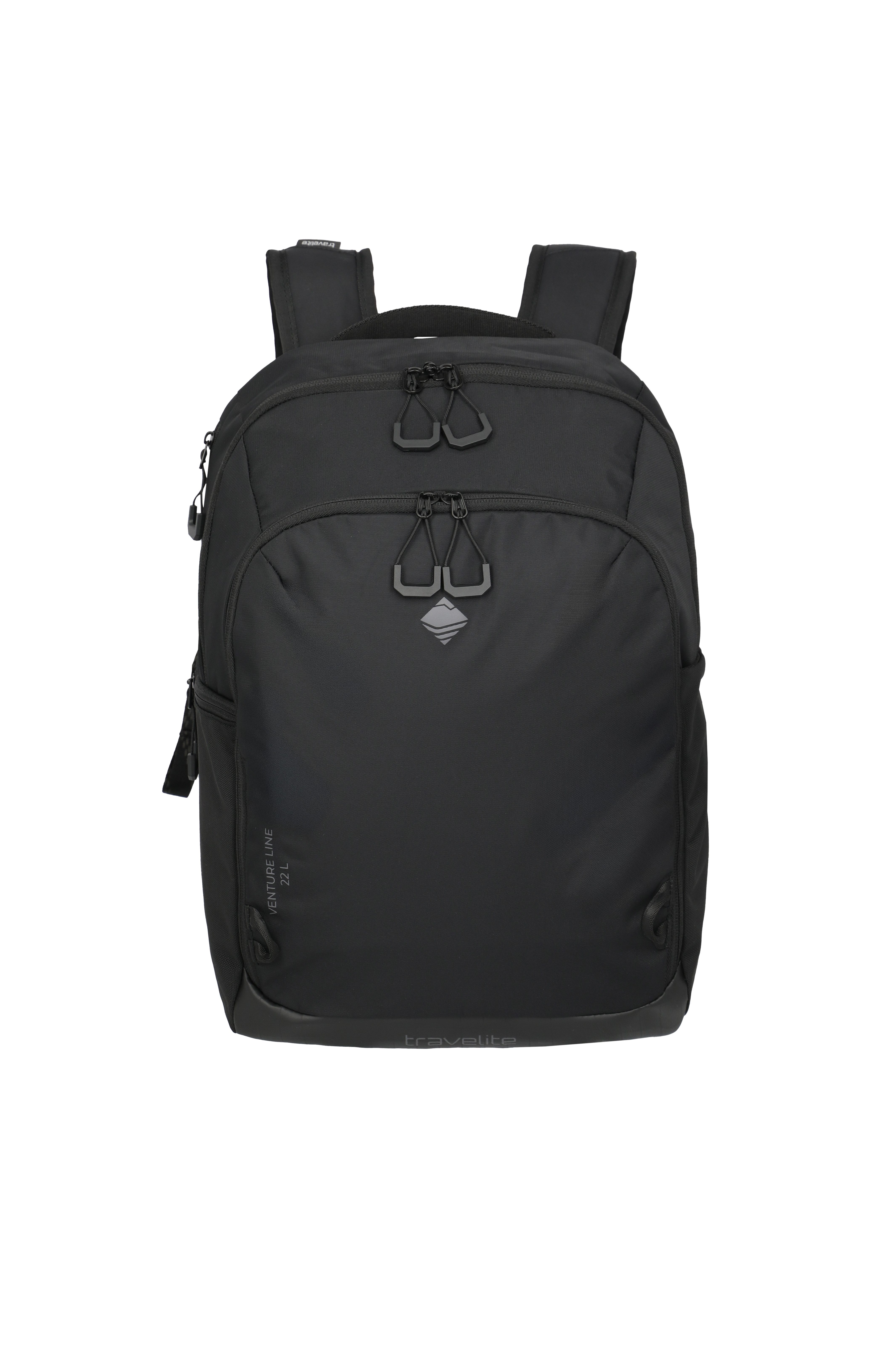 travelite Reisetasche VENTURE LINE Rucksack mit Laptopfach, Travelrucksack, Businessrucksack mit Aufsteckfunktion und Laptopfach