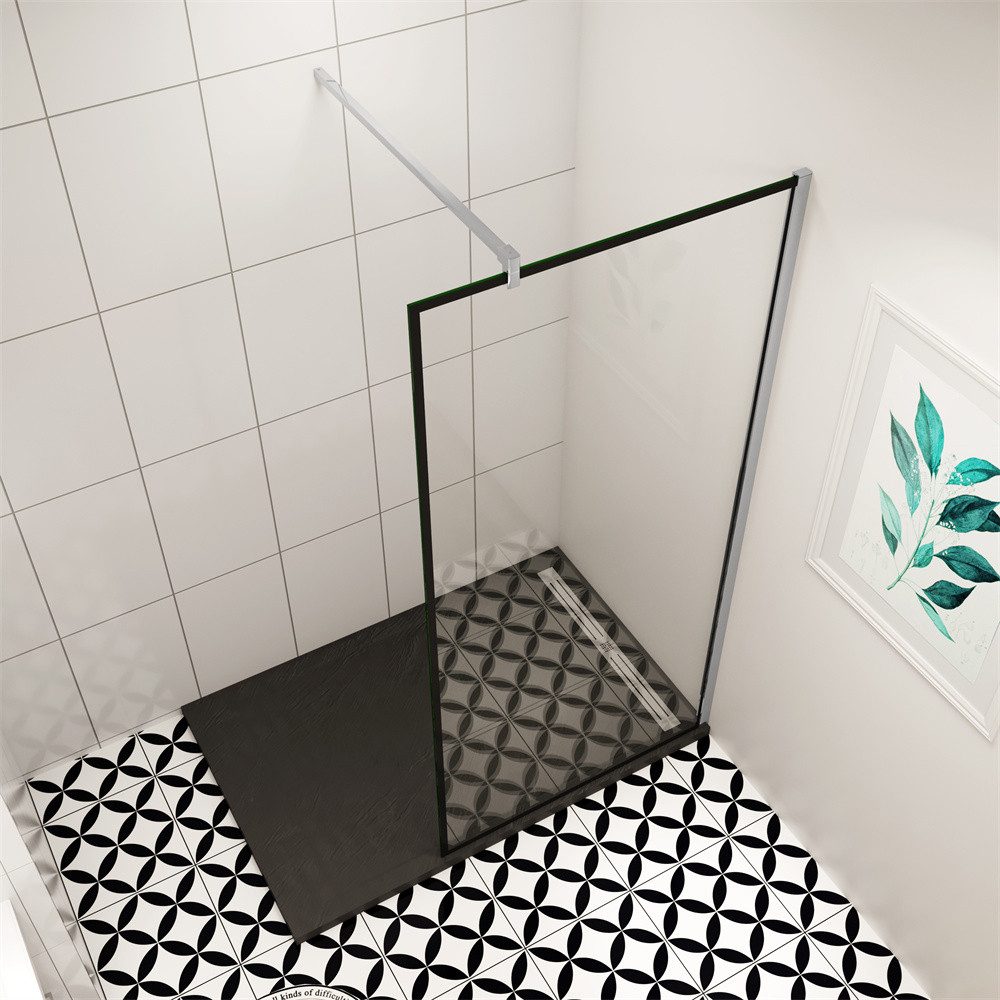 AICA Duschwand 8mm EasyClean ESG Walk in Dusche günstig online kaufen