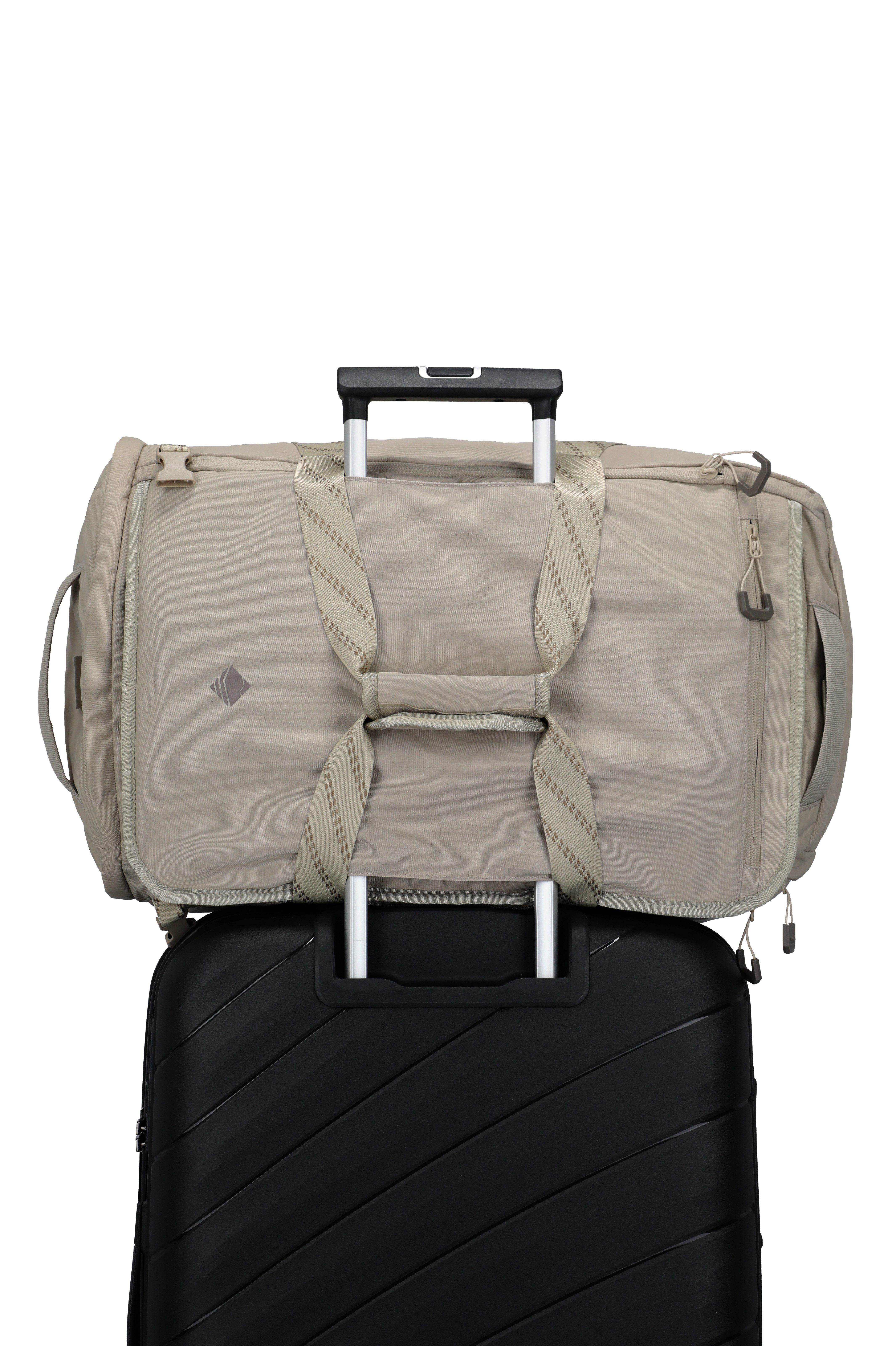 travelite Reisetasche VENTURE LINE Duffle Bag, aus robustem Nylon mit flexiblen Trageoptionen und Schuhfach