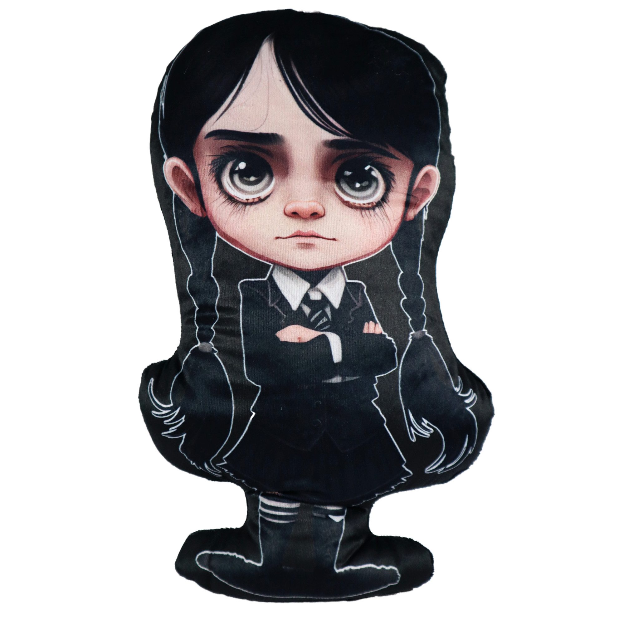 Wednesday Dekokissen Wednesday Adams 3D mini Kissen Dekokissen 30x20x5 cm