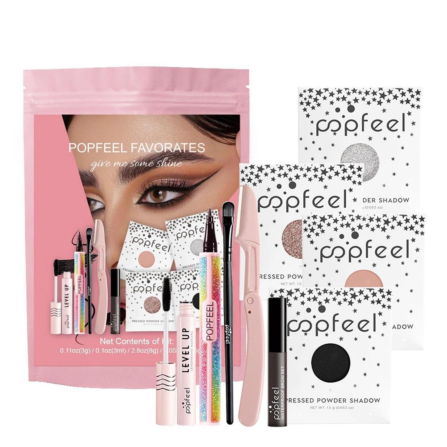 LuxusKollektion Schmink-Set Schminkkoffer Mädchen Weihnachts-Makeup-Set