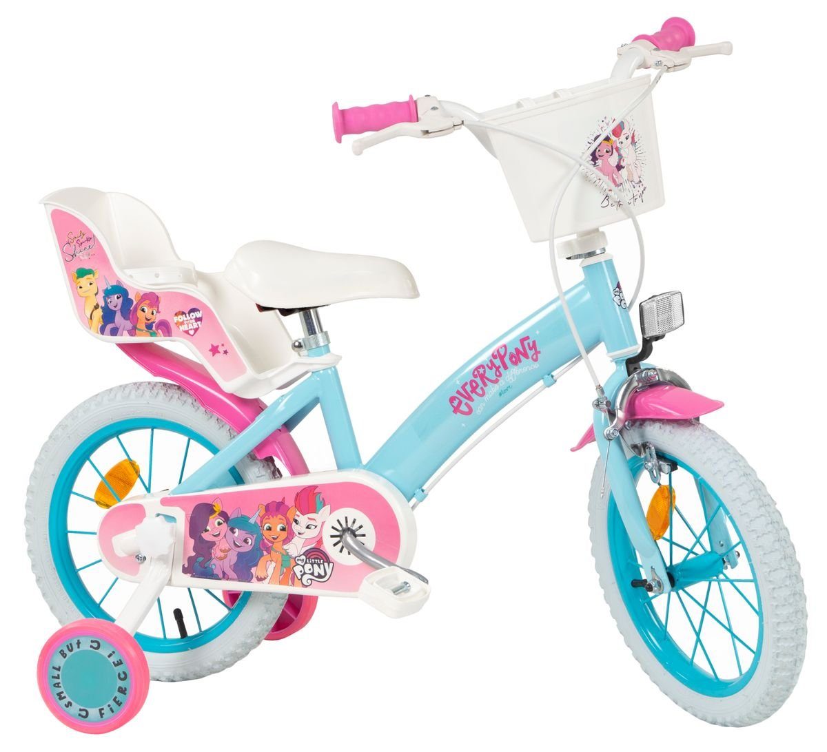 Toimsa Bikes Kinderfahrrad 14 Zoll Kinder Mädchen Fahrrad