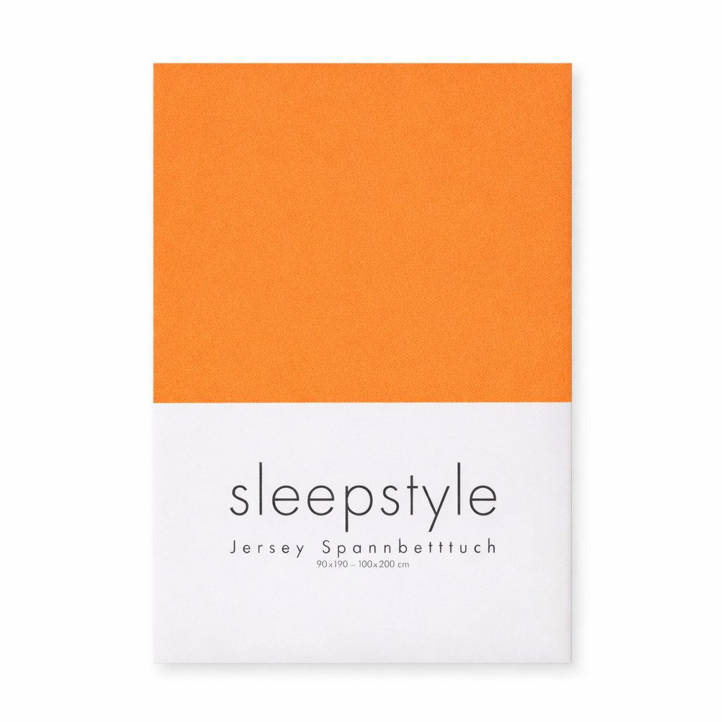Sleepstyle Spannbettlaken SleepStyle, Jersey, Gummizug: rundum, (1 Stück), günstig online kaufen