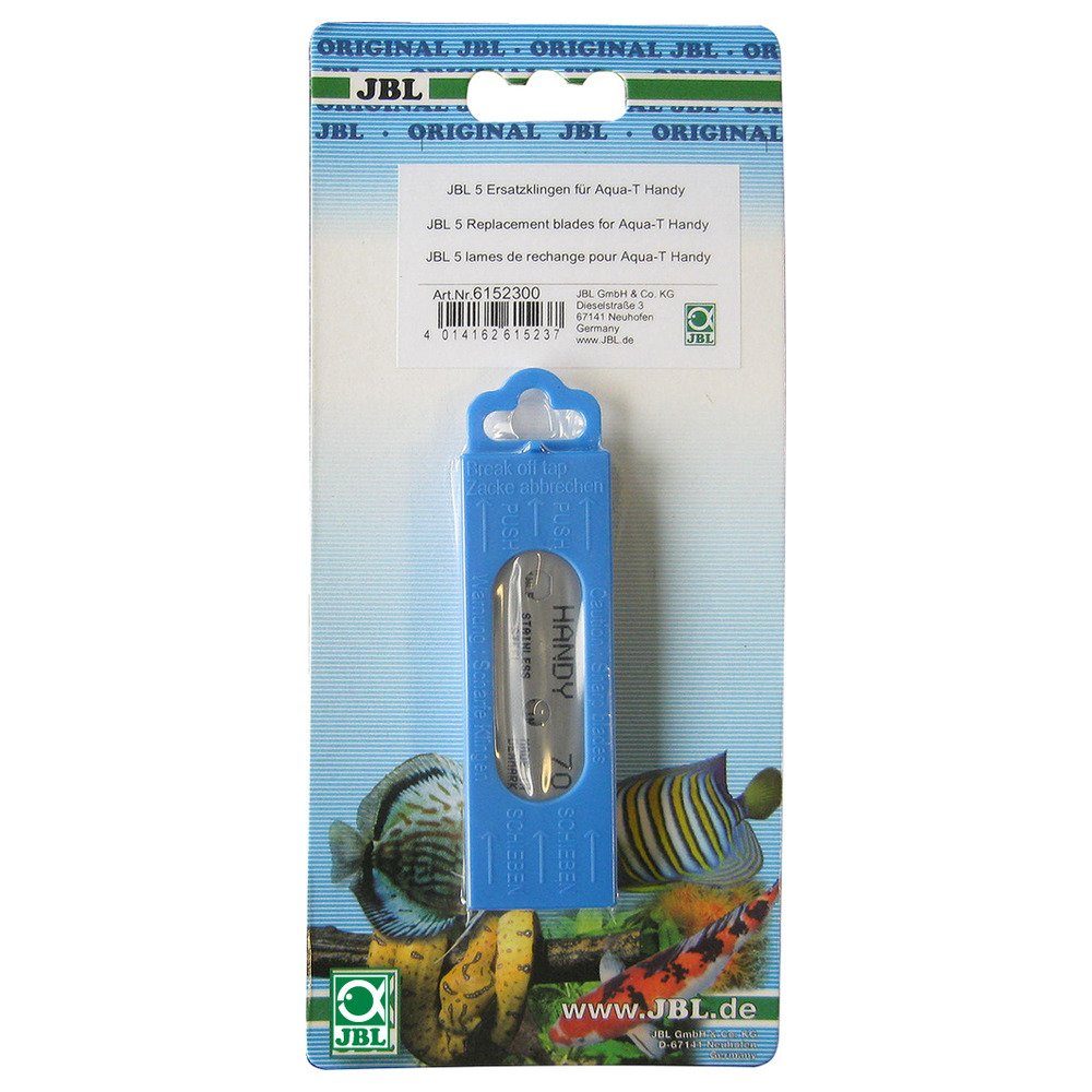 JBL GmbH & Co. KG Aquariumpflege 5 Ersatzklingen für Aqua-T Handy