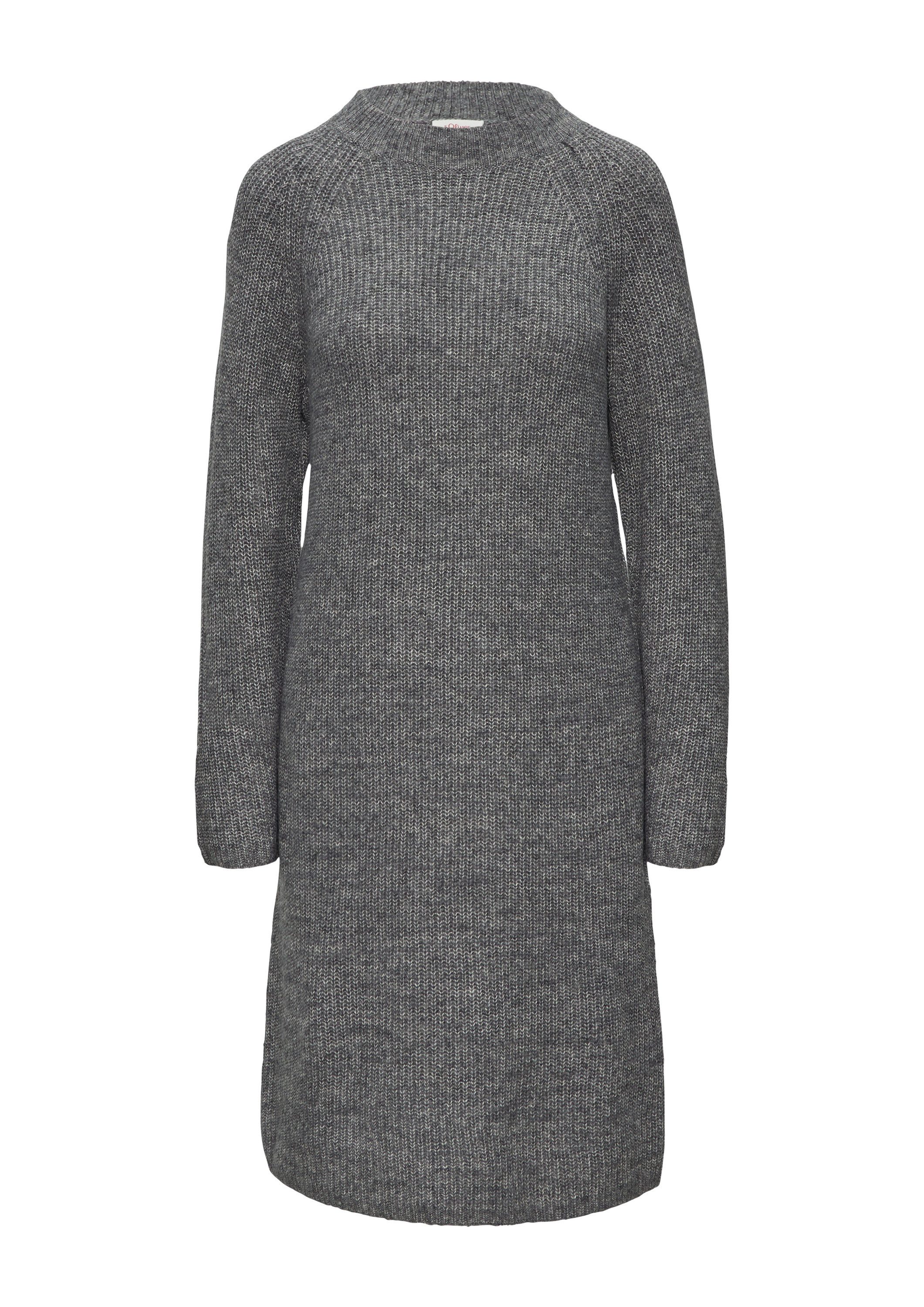 s.Oliver Minikleid Kleid Strickkleid mit Raglanärmeln günstig online kaufen