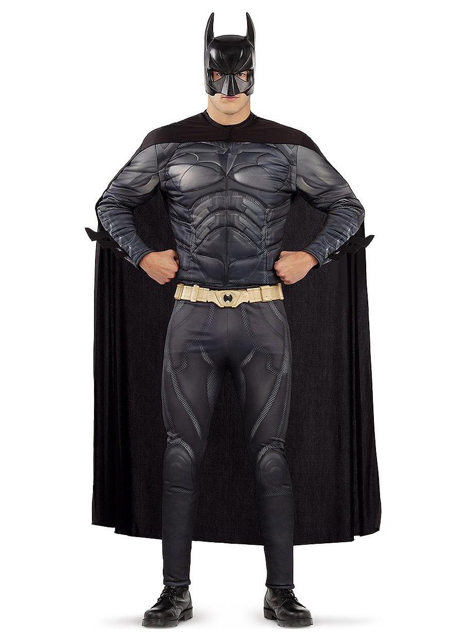 Funidelia Kostüm The Dark Knight – Batman Kostüm, Some heroes wear big capes: der dunkle Ritter mit extra großem Umhang