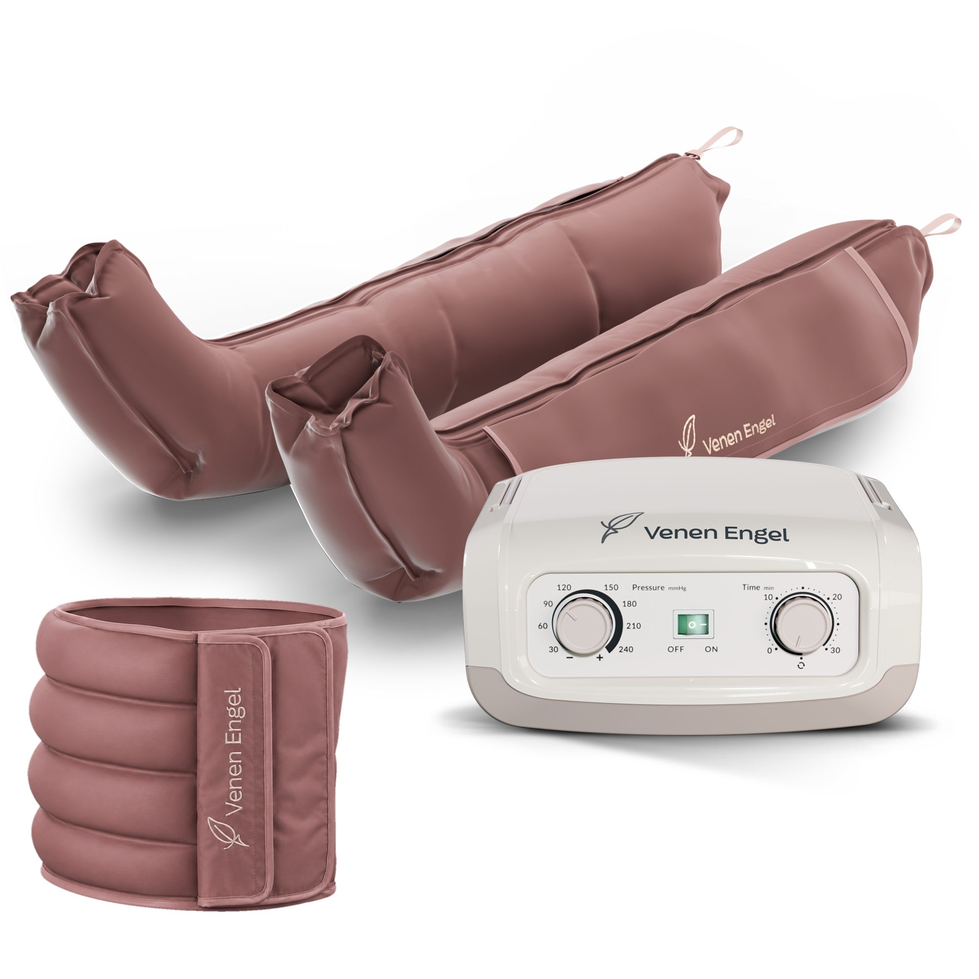 Venen Engel Massagegerät Venen Engel Mini mit Bein- & Bauchmanschetten