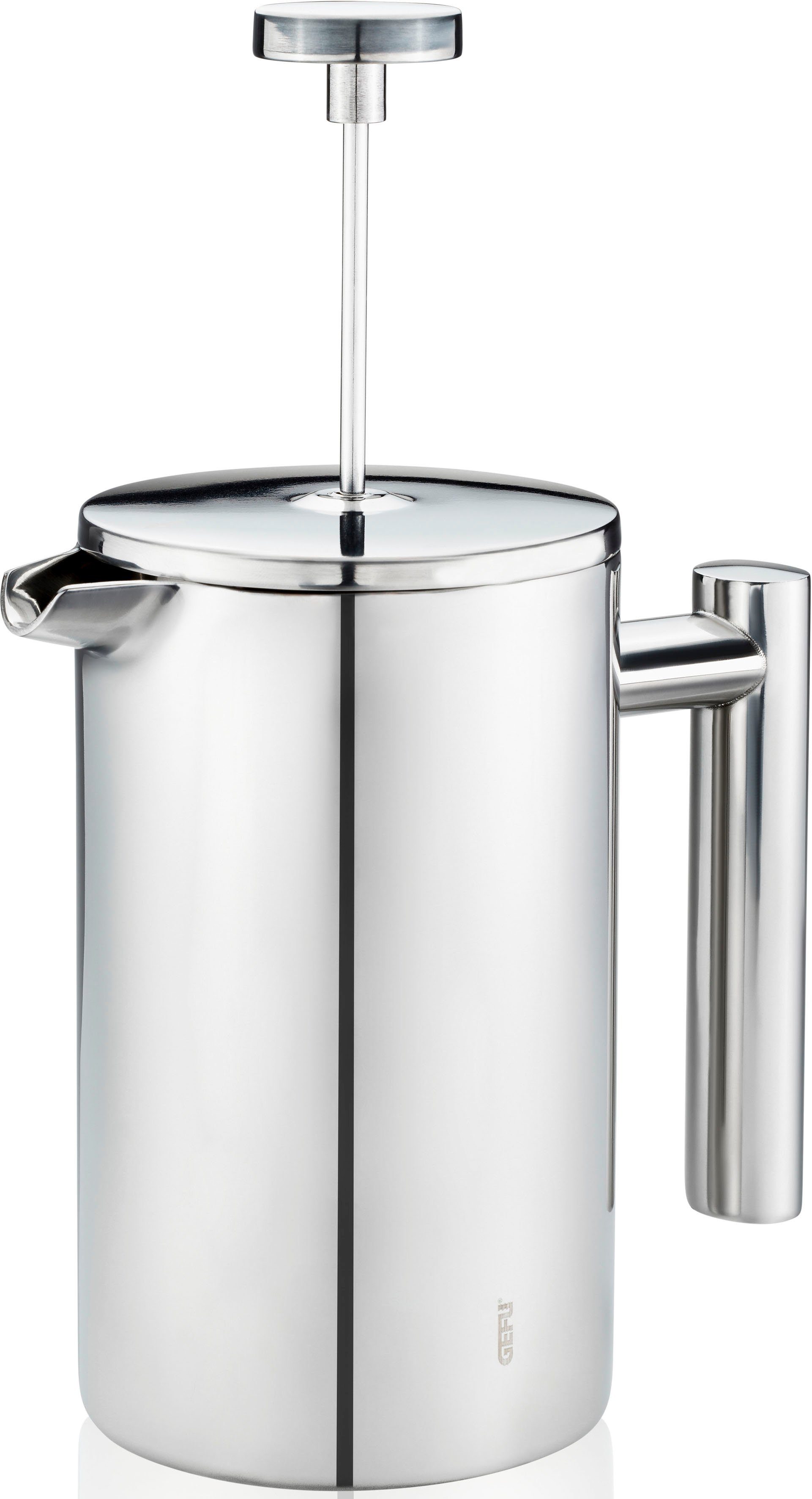 GEFU French Press Kanne, 600l Kaffeekanne, Einfaches Zubereiten von duftendem Kaffee und Tee