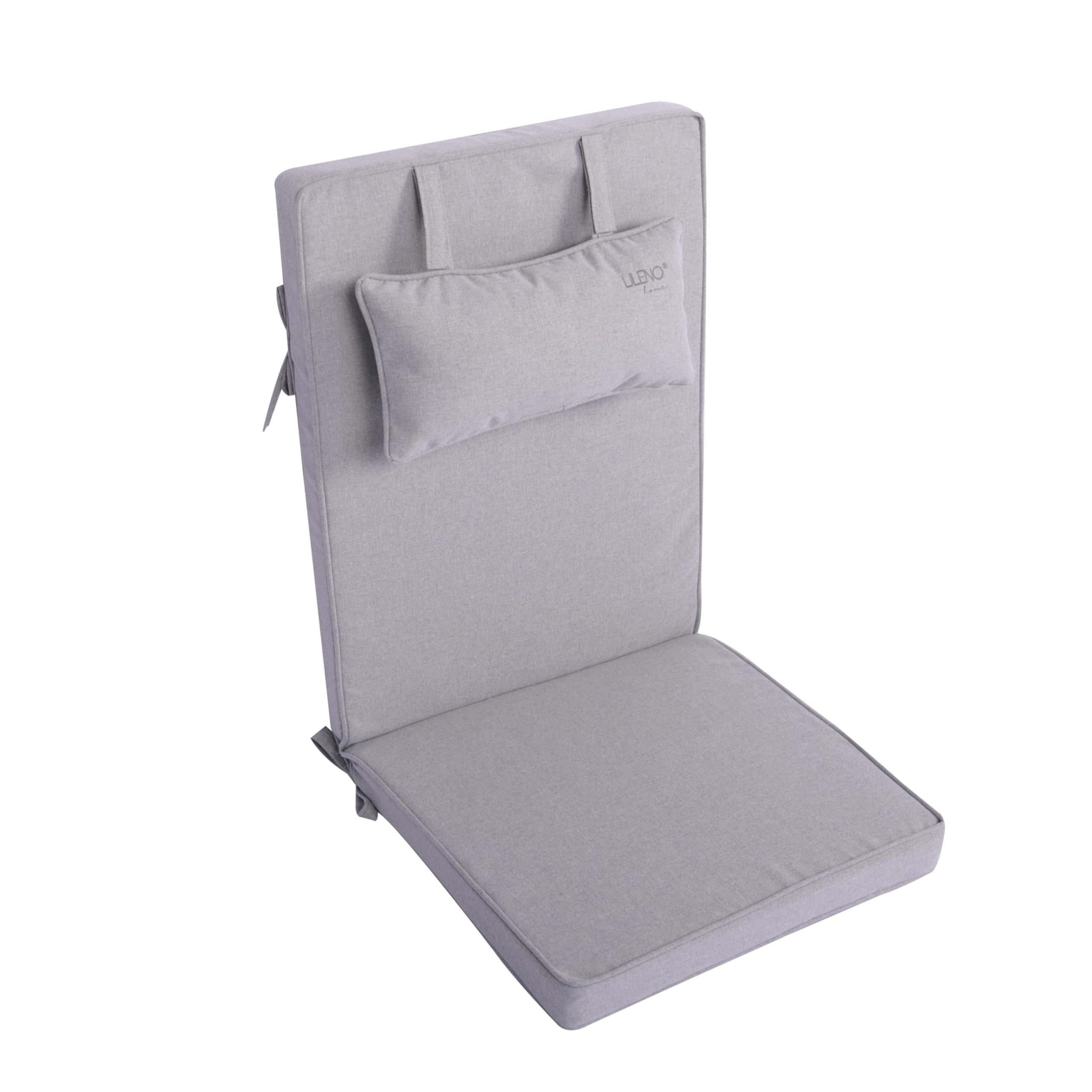 LILENO HOME Hochlehnerauflage mit Kopfkissen, bequeme günstig online kaufen