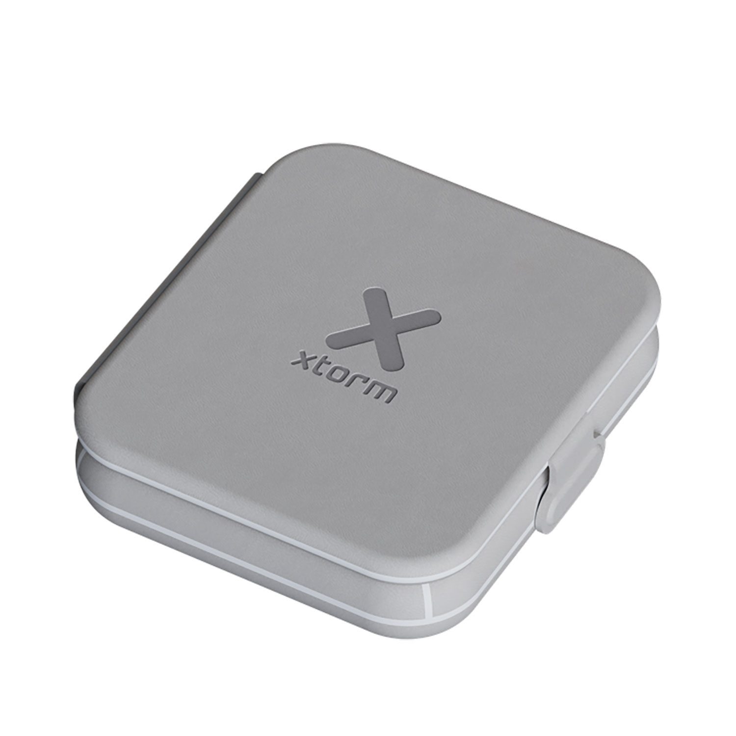 Xtorm Xtorm Foldable Wireless Travel Charger 2in1 Grey Neu Wireless Charger (Fehler im Befehl: Falsche Syntax in der Nähe von)