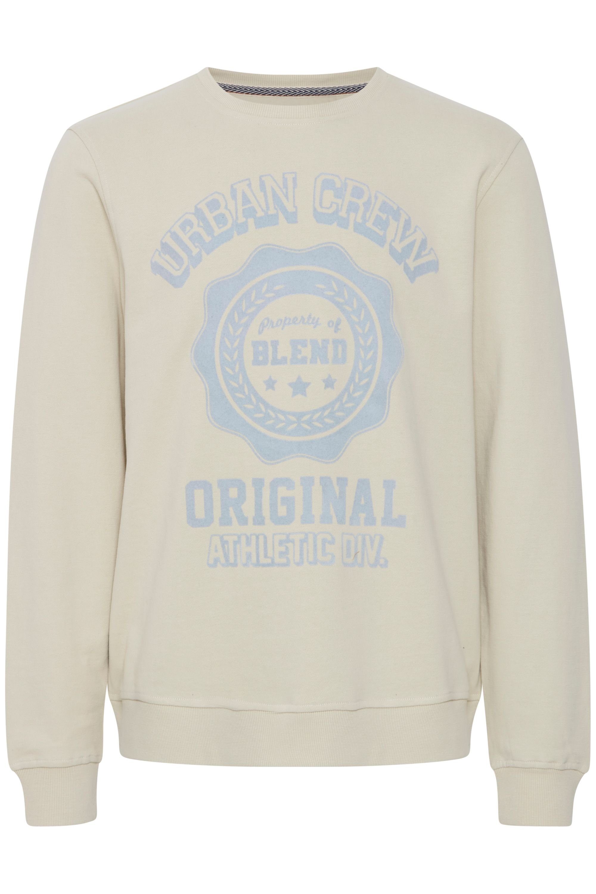 Blend Longpullover BHSweatshirt Klassischer Sweatpullover mit Rundhalsausschnitt