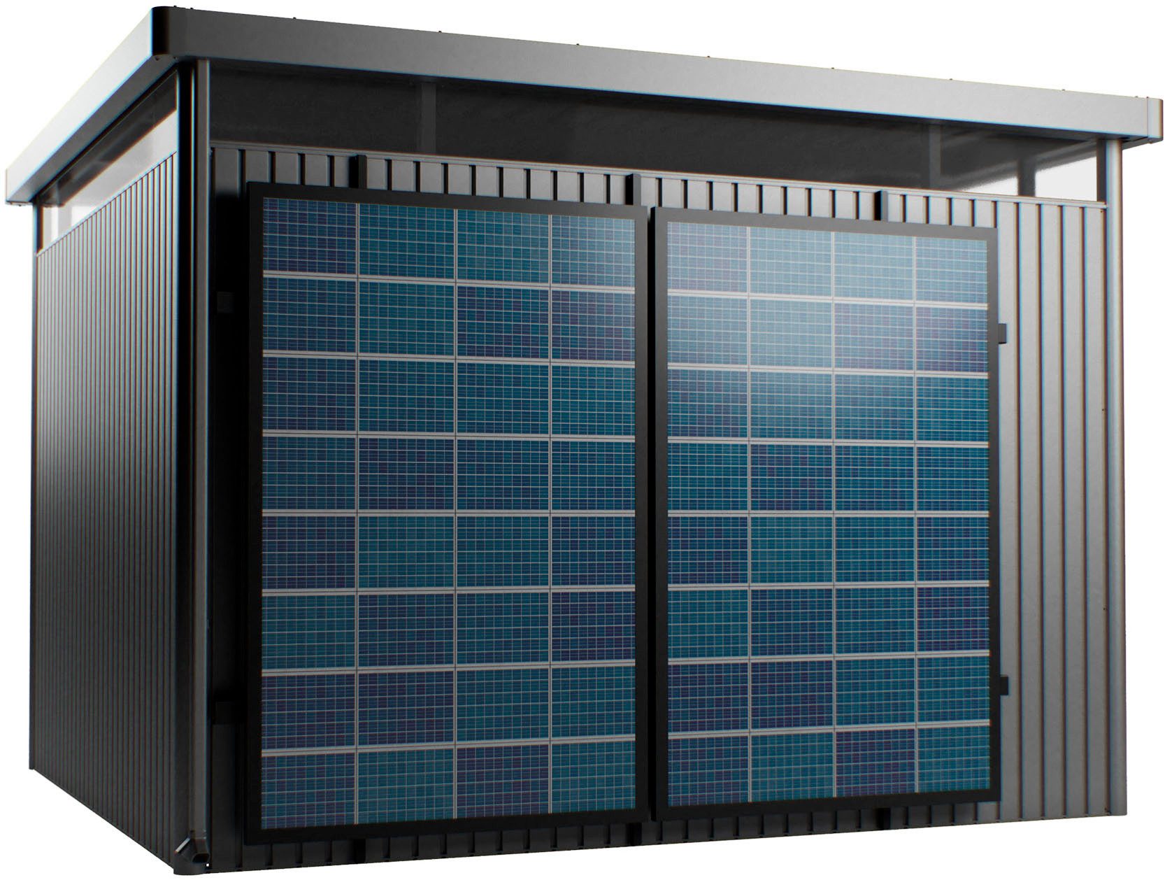Biohort Solarmodul-Halterung PV-Montage-Vorbereitung für Gerätehaus AvantGarde, HighLine, Panorama