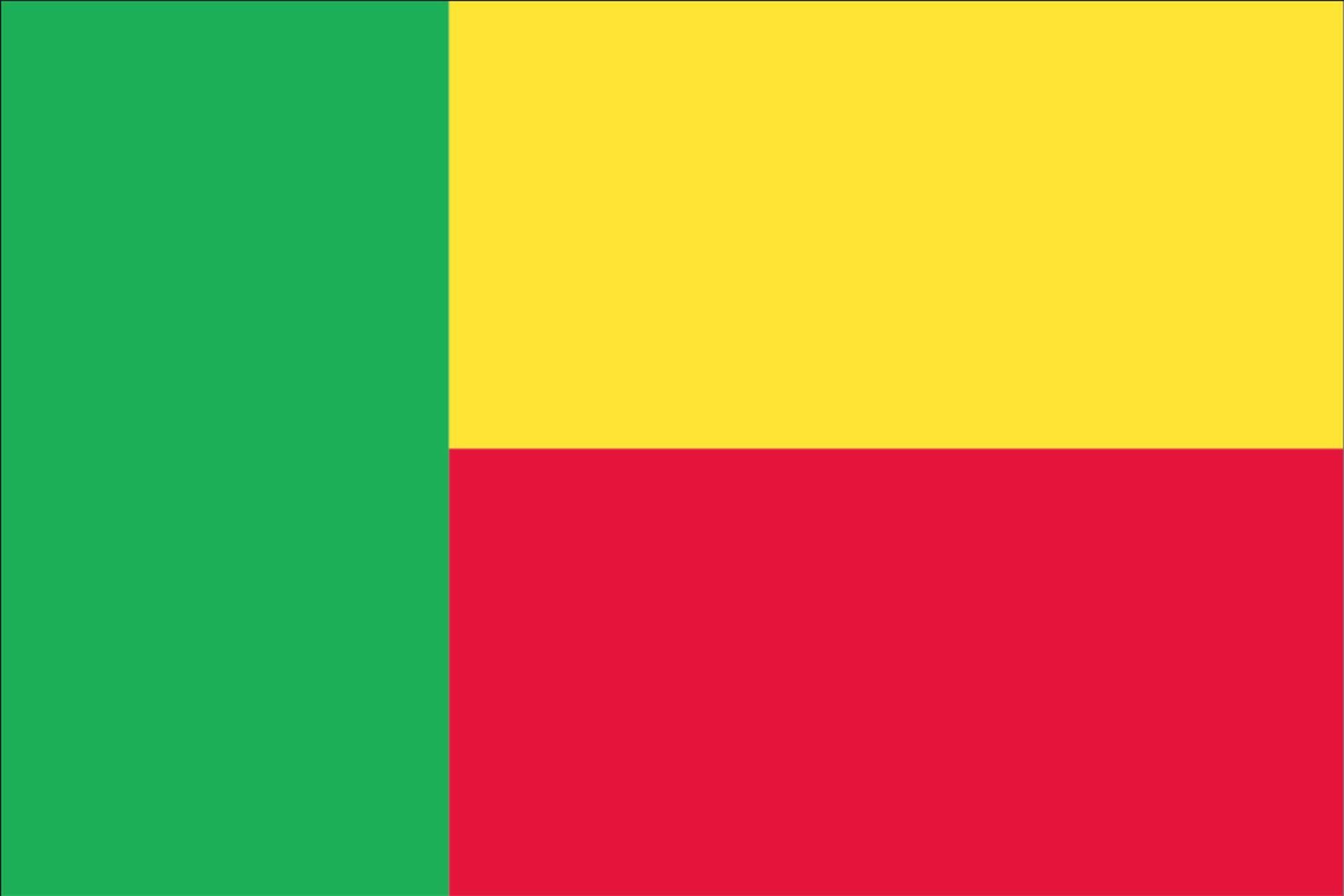 110 Flagge flaggenmeer Flagge Benin g/m² Querformat