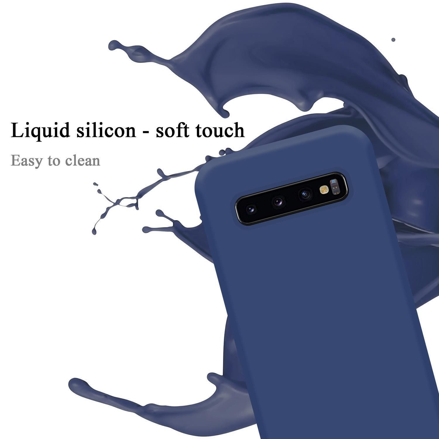 Cadorabo Handyhülle für Samsung Galaxy S10 5G Hülle Samsung Galaxy S10 5G, Flexible Hülle TPU Silikon Schutzhülle Back Cover Case