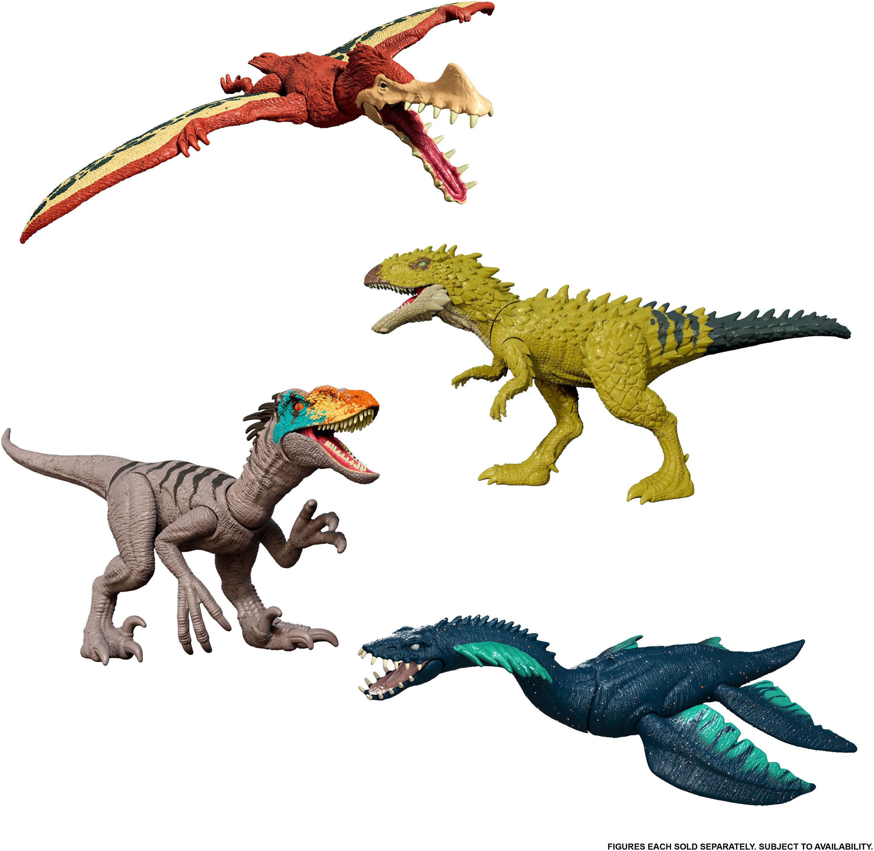 Mattel® Actionfigur Jurassic World, Frenzy, sortierte Lieferung, (1-tlg), Abbildungen dienen als Beispiele.