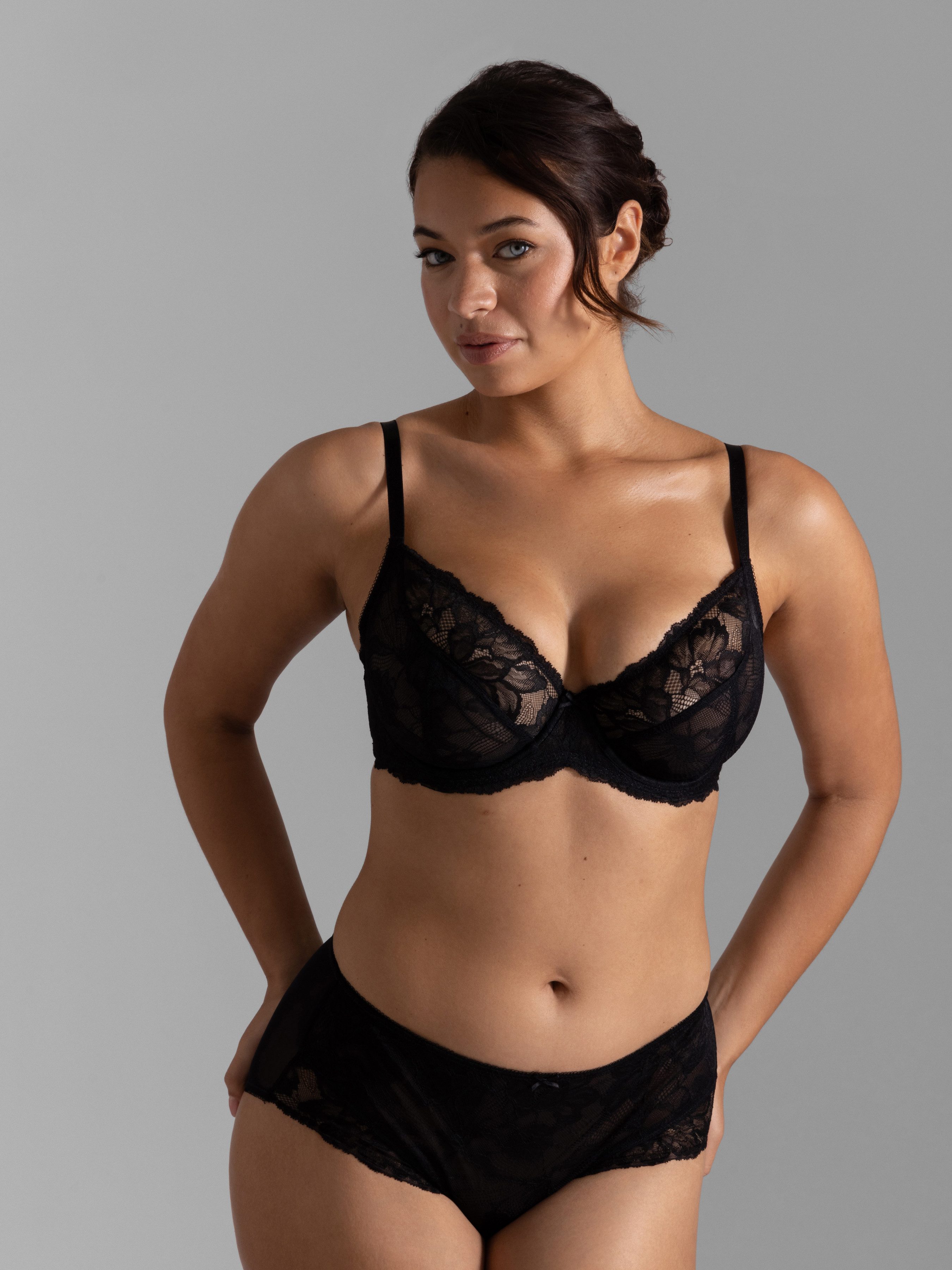 Dorina Bügel-BH Perfect Lace transparent, mit Spitze, mit Bügel, Cups leicht gepolstert – Bild 5 von 5