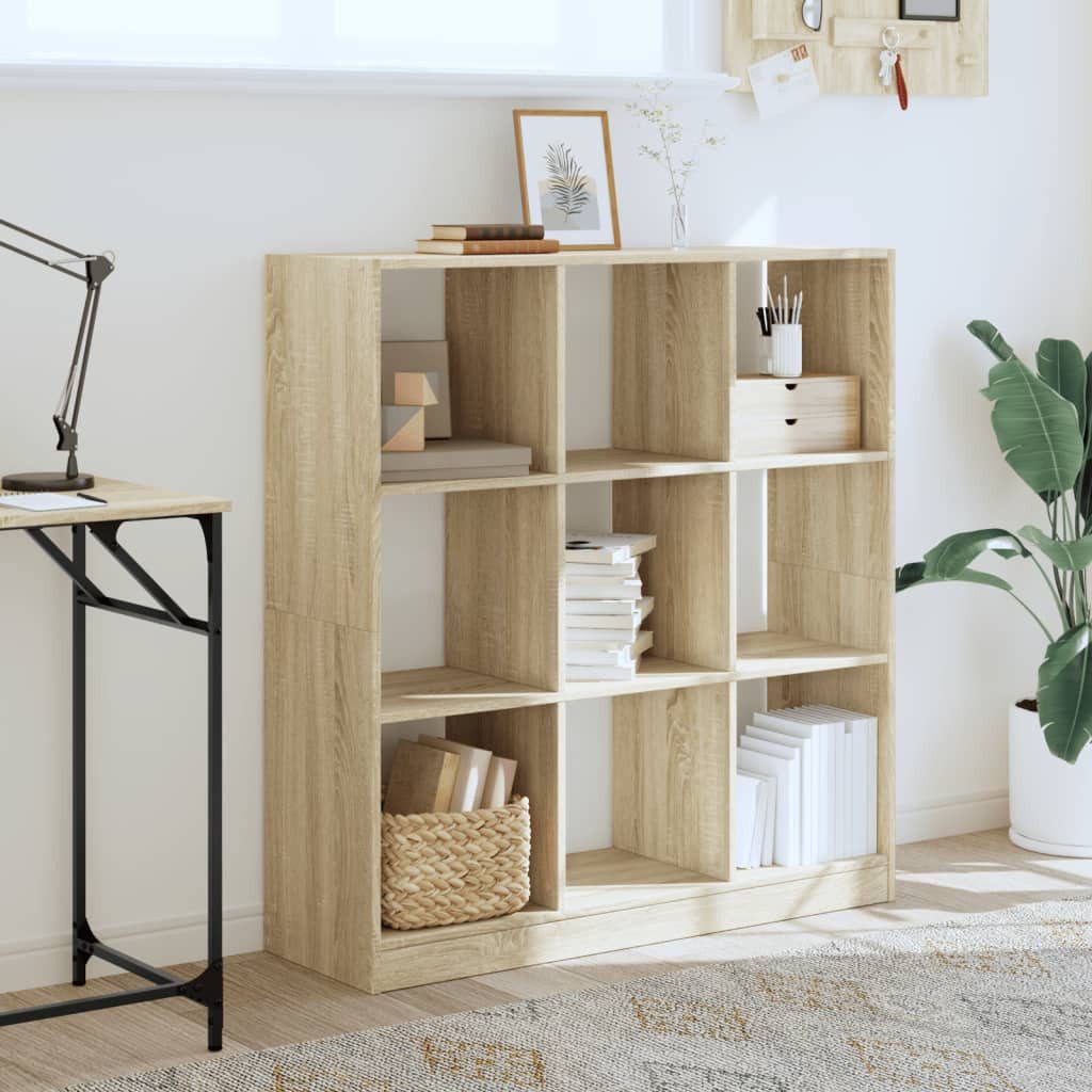 vidaXL Bücherregal Bücherregal Sonoma-Eiche 102x32x108 cm günstig online kaufen