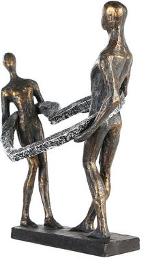 Casablanca by Gilde Dekofigur Skulptur Connected (1 St), Dekoobjekt, Höhe 31 cm, mit Spruchanhänger, Wohnzimmer