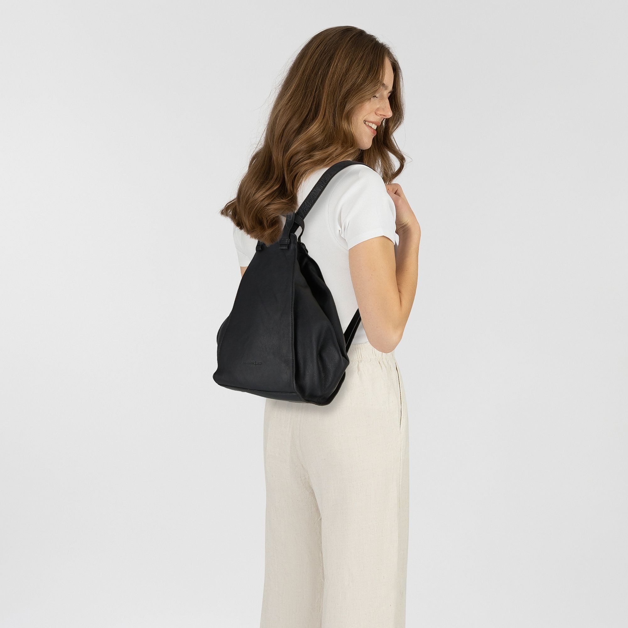 HARBOUR 2nd Cityrucksack Just Pure, Leder