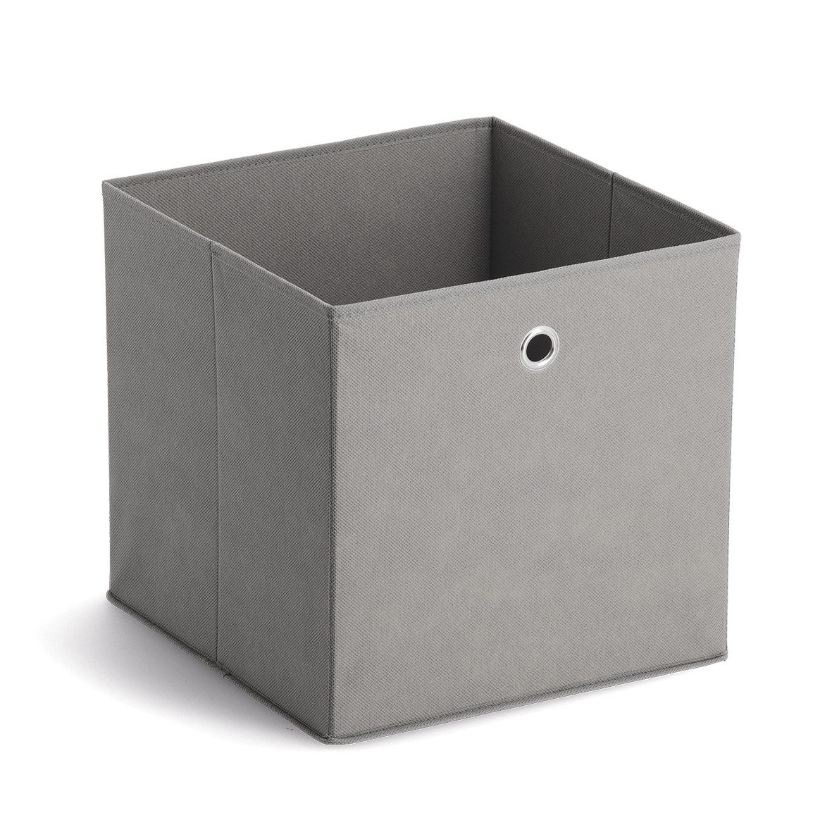 Zeller Present Хранилищаskorb Хранилищаsbox, Vlies, grau, 32 x 32 x 32 cm