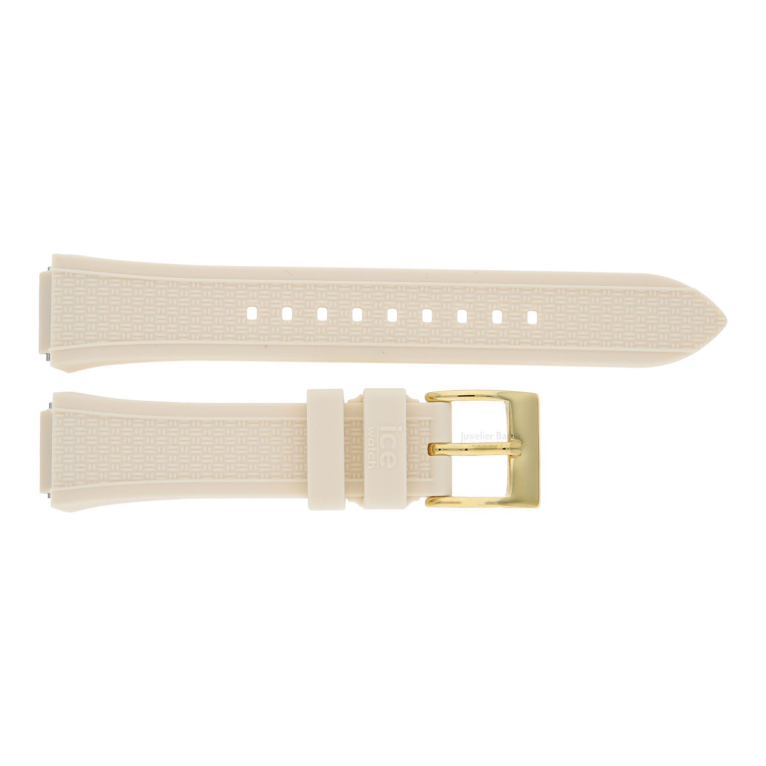 ice-watch Armband Ice-Watch Boliday Uhrband 023981 Almond, Silikon (kein Set, 1-tlg., kein Set)