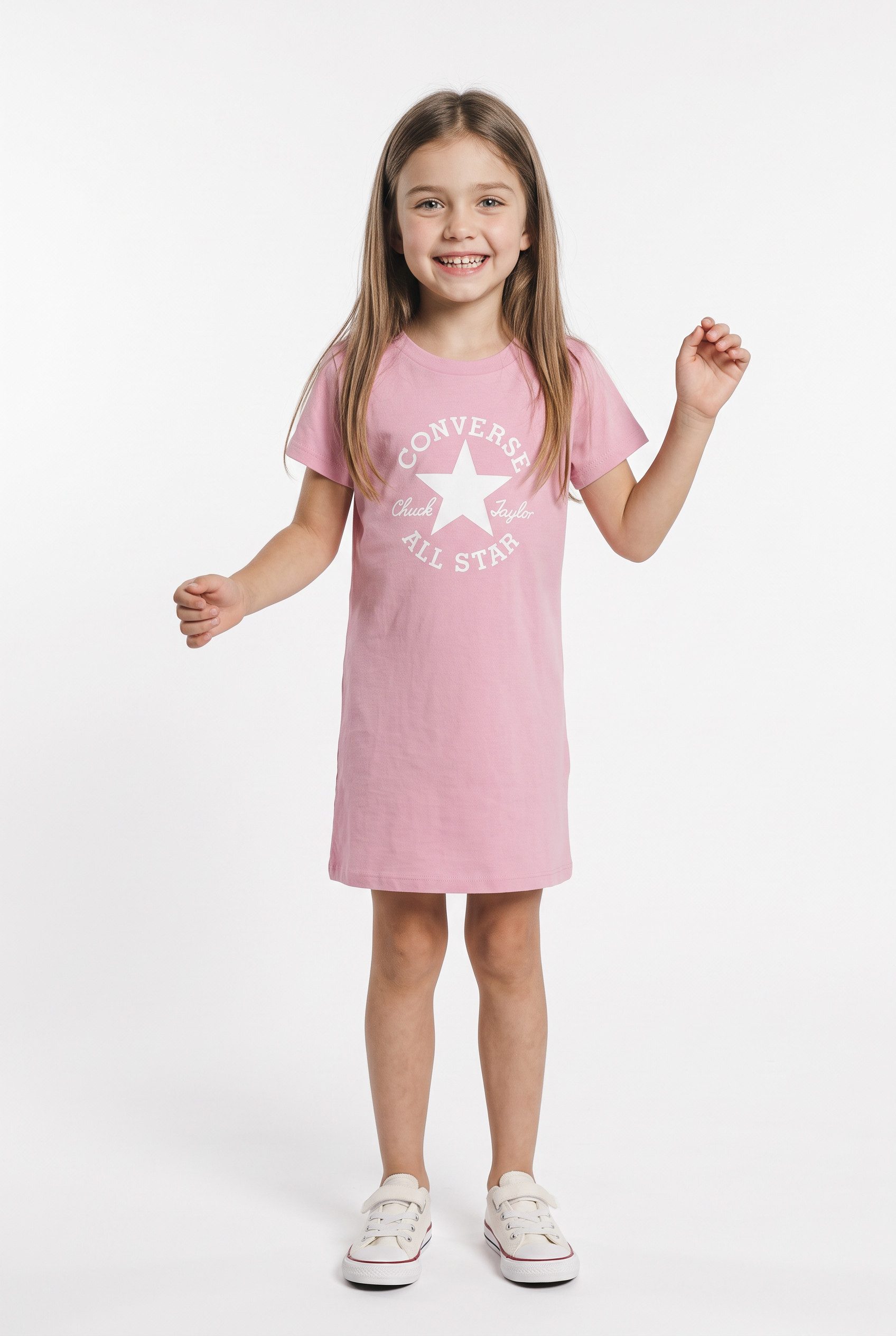 Converse Shirtkleid CNVG S/S DISSECTTED CTP DRESS mit sportlichem Charakter, aus Jersey