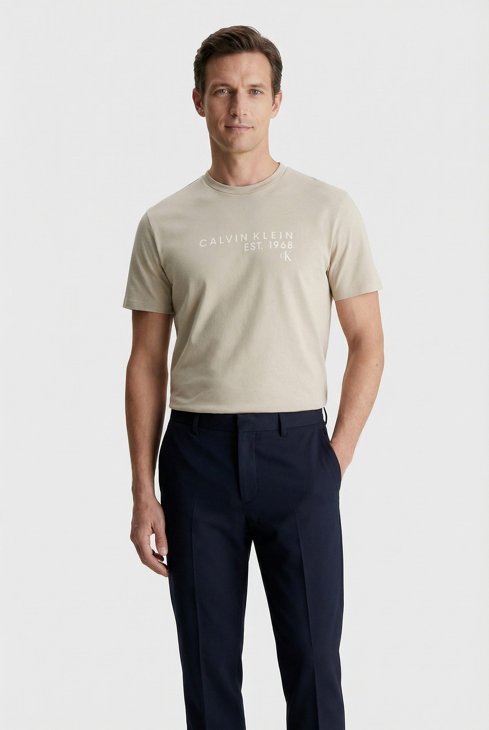 Calvin Klein Jeans T-Shirt GRAPHIC TEE Regular fit mit Rundhalsausschnitt günstig online kaufen
