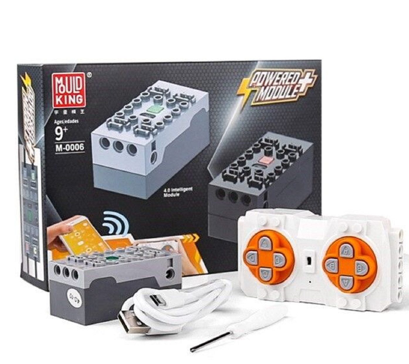 Mould King Mould King M-0006S 4.0 Power Modul Kit Konstruktions-Spielset