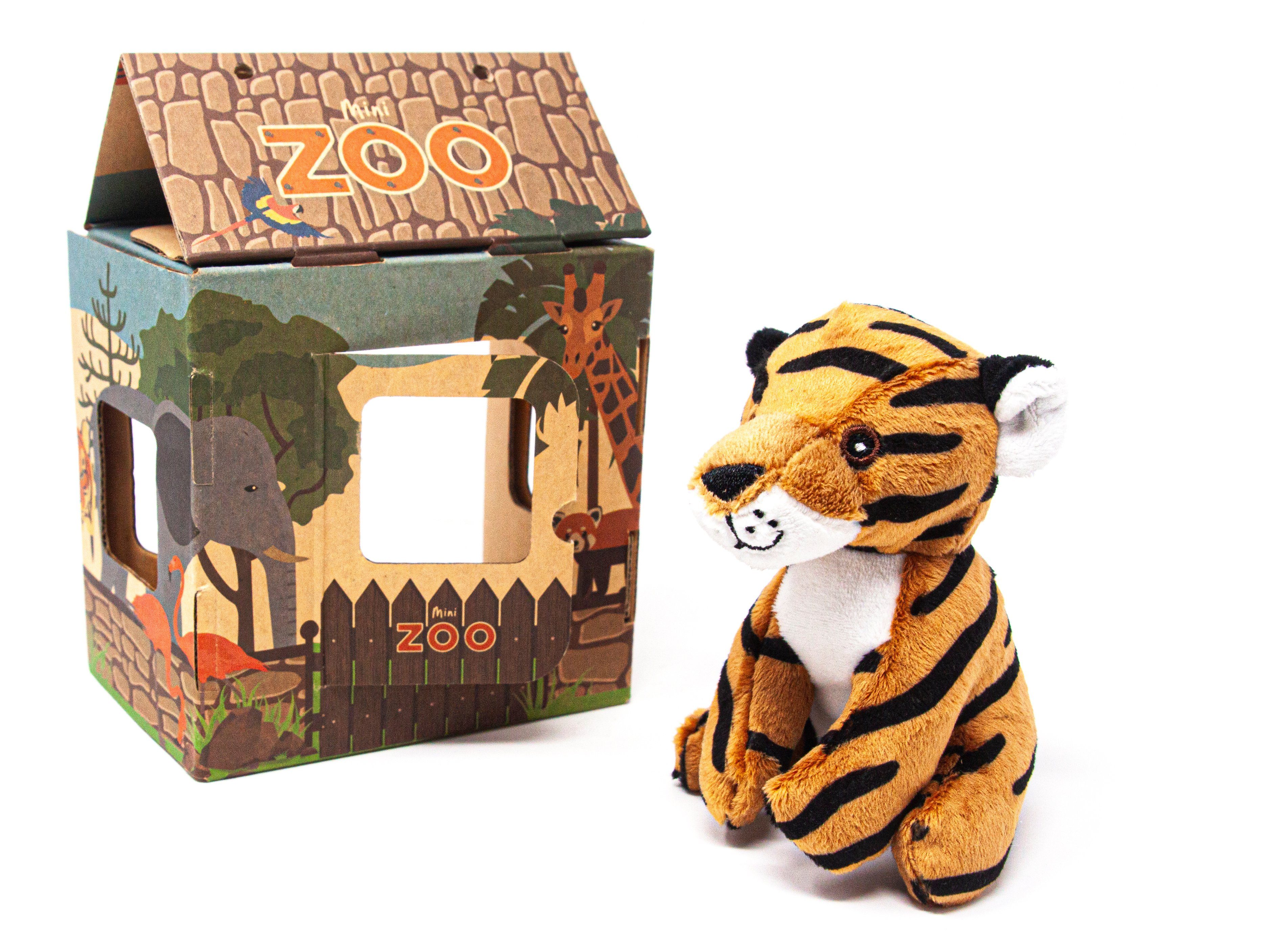 Nature Planet Zoo - Planet Mini Tiger Kuscheltier Nature Kuscheltier - 