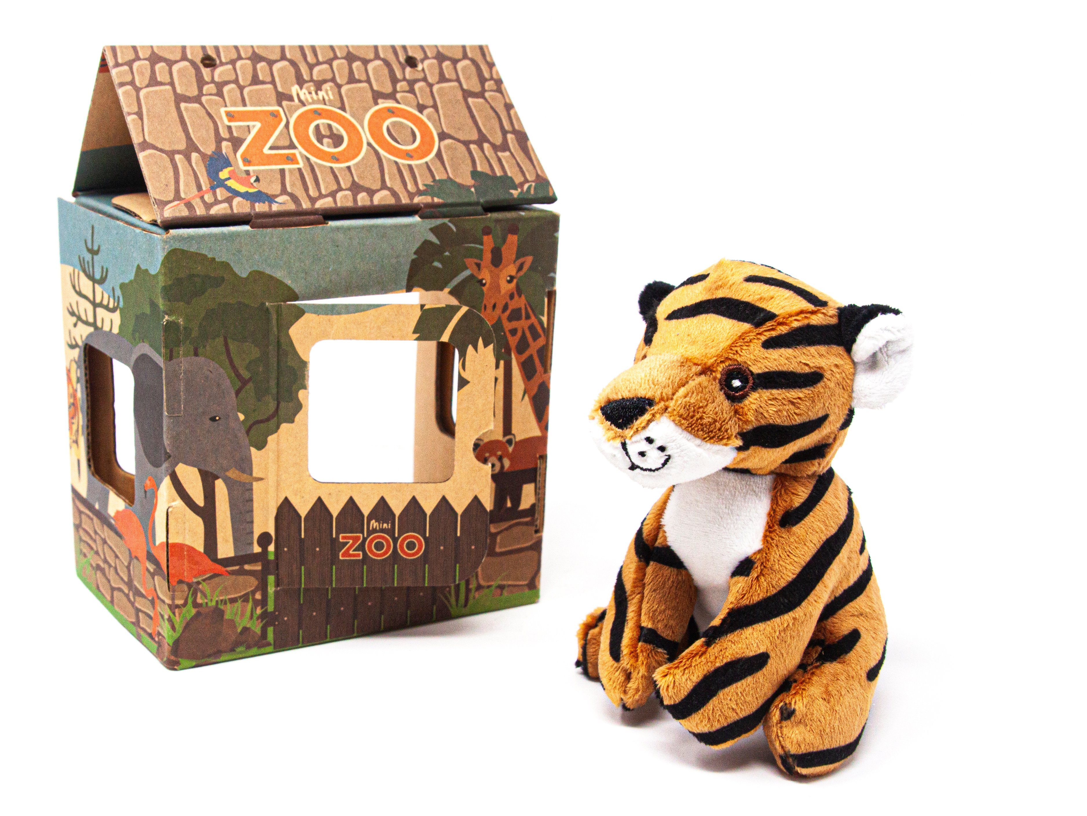 Nature Planet Kuscheltier Nature Planet Zoo Tiger Kuscheltier Mini - - 