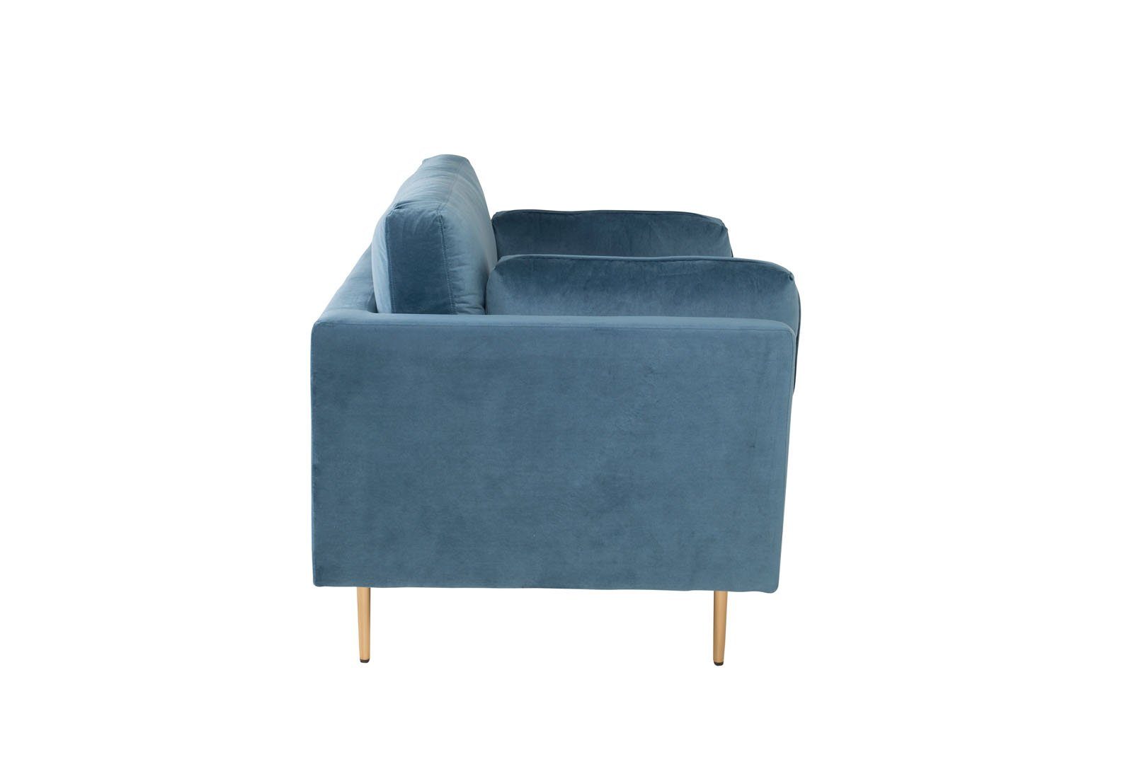 Boom Sessel ebuy24 Relaxsessel Velour blau. (1-St)