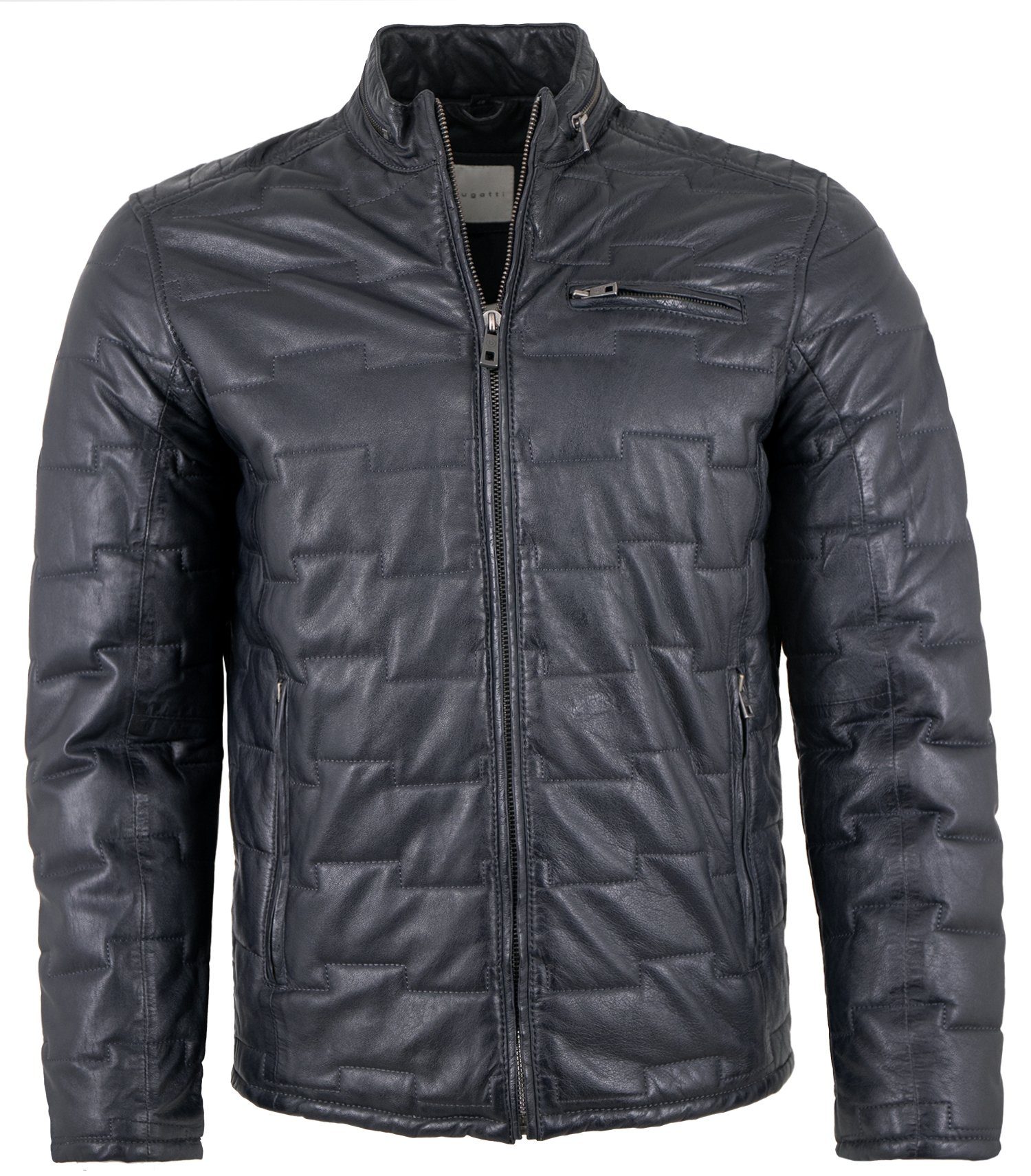 bugatti Lederjacke BU-378/M Bugatti - Herren Lederjacke Steppjacke Lammnapp günstig online kaufen