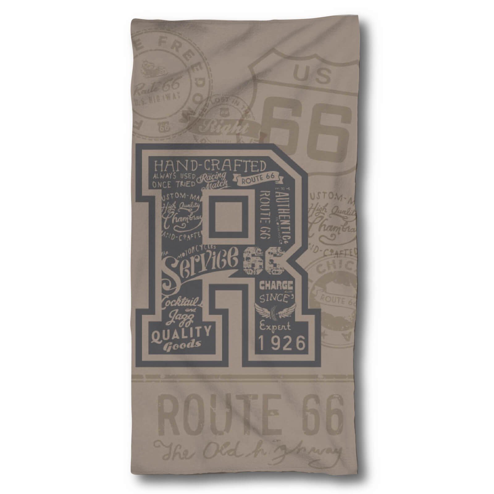 ESPiCO Strandtuch Strandlaken Route 66 The old Highway, Frottee (1-St), Bad günstig online kaufen