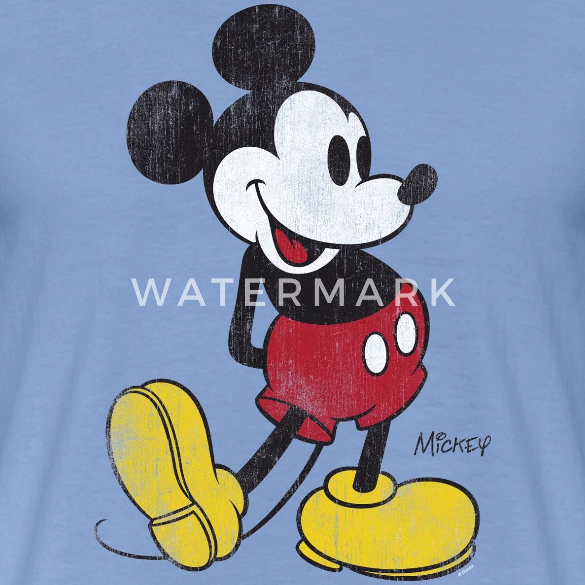 Spreadshirt T-Shirt Mickey & Minnie Klassisch Männer T-Shirt (1-tlg)