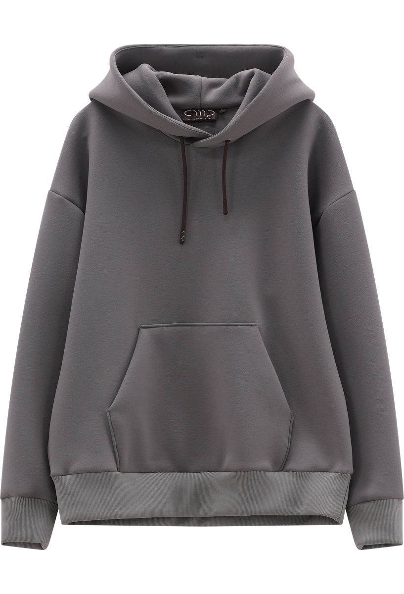 CMP Kapuzenpullover MAN SWEAT FIX HOOD für Sportmode und Outdoormode, mit Kapuze