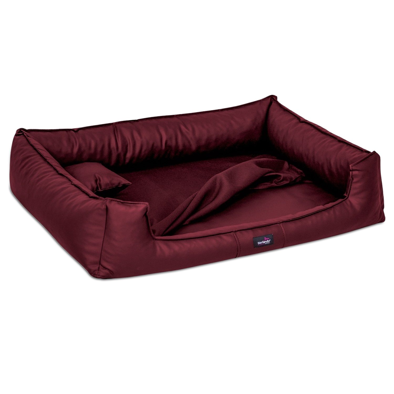 tierlando® Tierbett Orthopädisches Hundebett GOOFY Kunstleder, günstig online kaufen