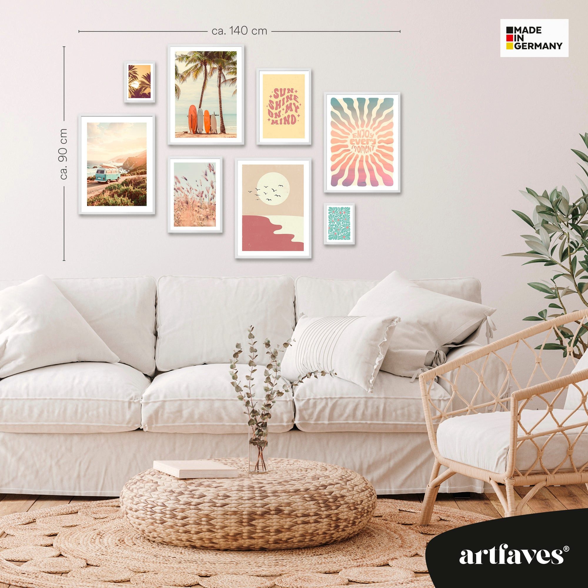 ARTFAVES Bilder-Collage Poster Set - Summer günstig online kaufen