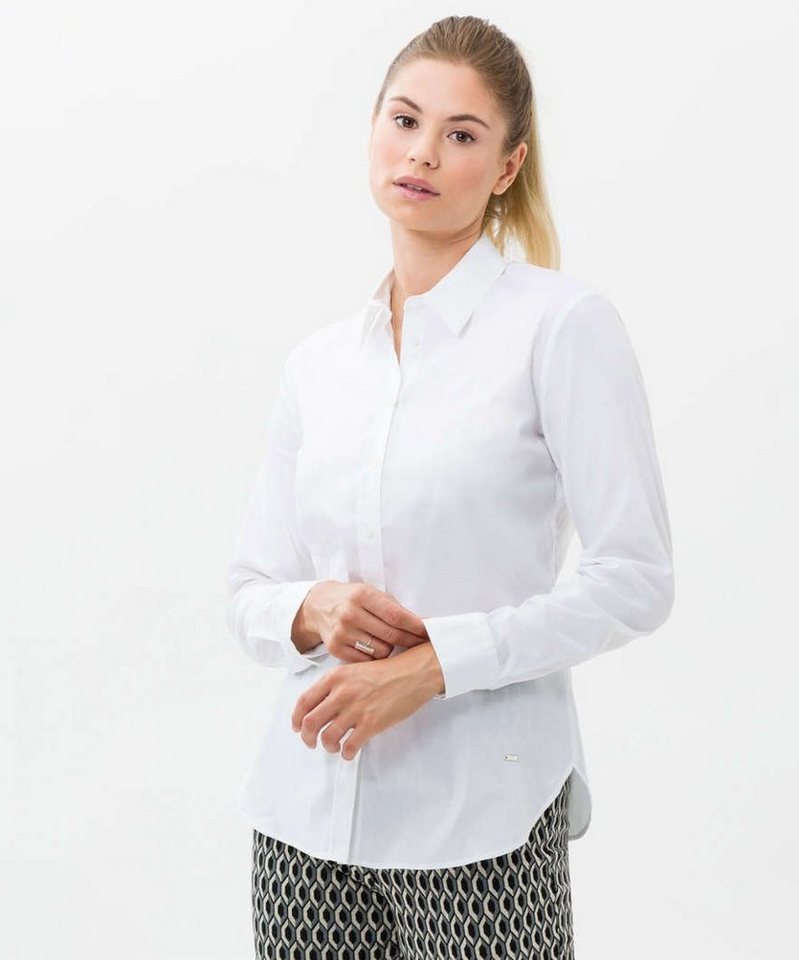 Brax Klassische Bluse Style VICTORIA, Klassische Hemdbluse mit wertigen  Stylingelemtenten