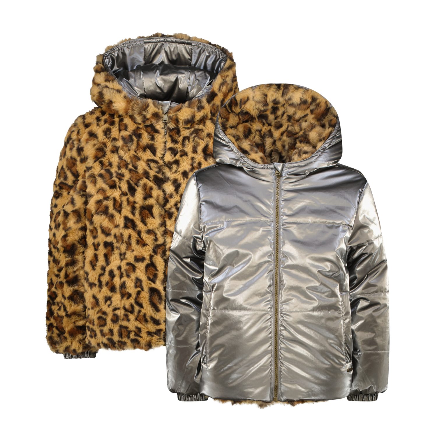 Vingino Winterjacke Wendejacke Tunira – multicolor brown