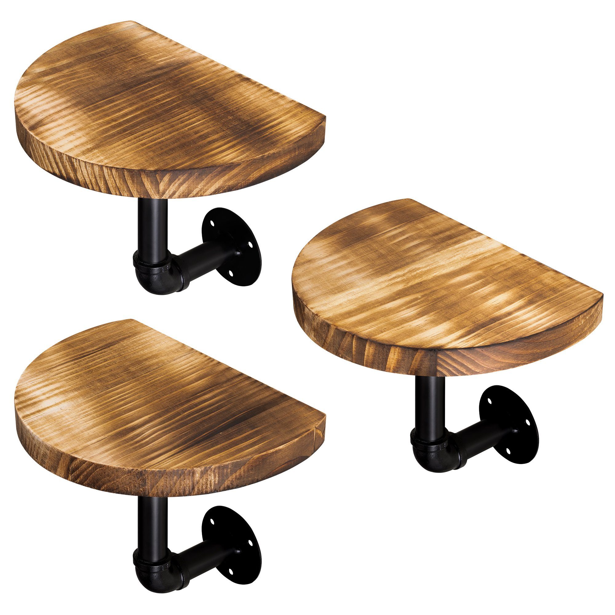 Navaris Wandregal Wandregal aus Holz und günstig online kaufen