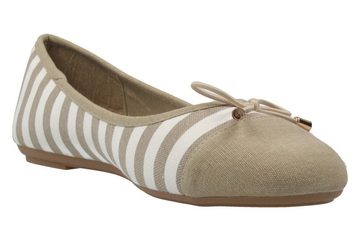 Fitters Footwear 2.514343 Taupe/White Ballerina