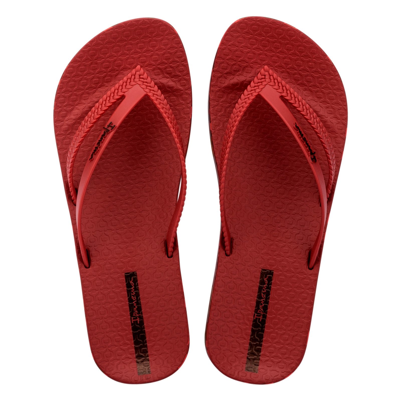 Ipanema Bossa Soft V Zehentrenner mit Markenschriftzug auf dem Riemchen
