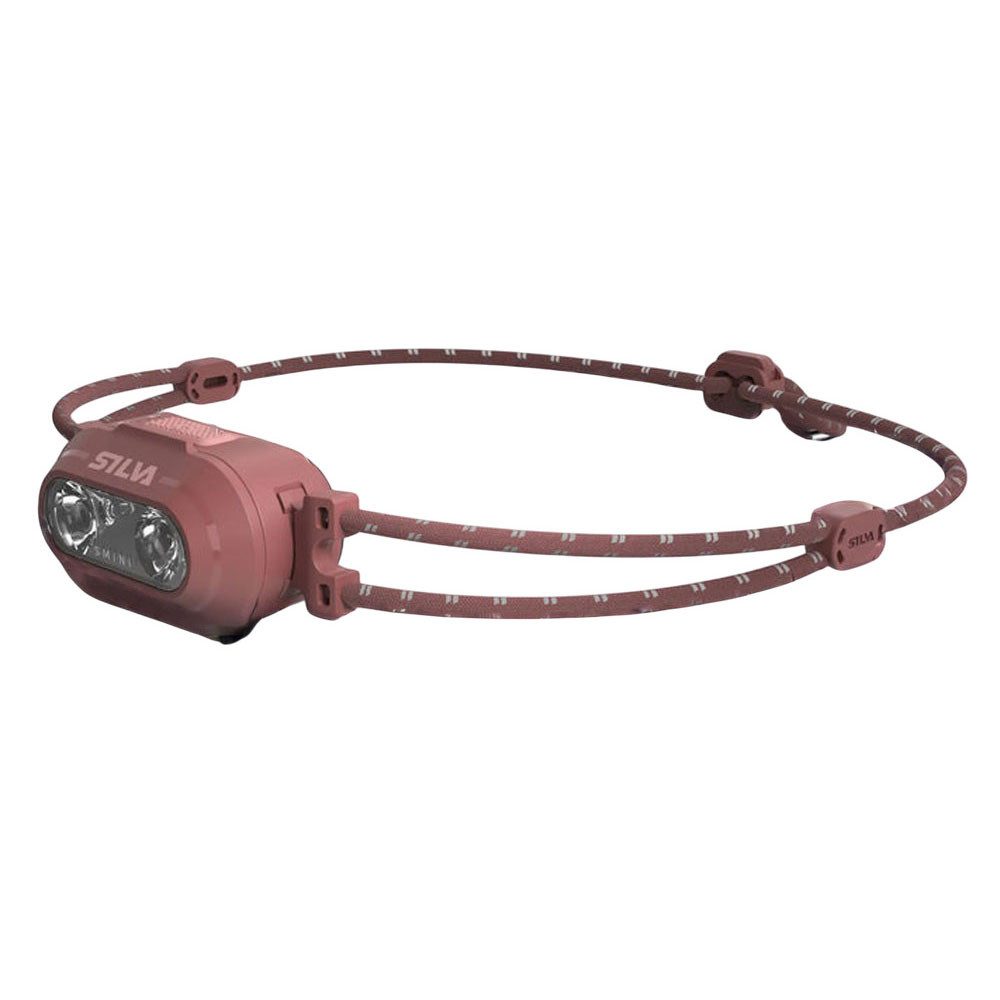 Silva LED Stirnlampe Smini Fly LED Stirnlampe 250 Lumen mit Kordelstirnband - Rosa (1-St), sehr leicht, lange Laufzeit